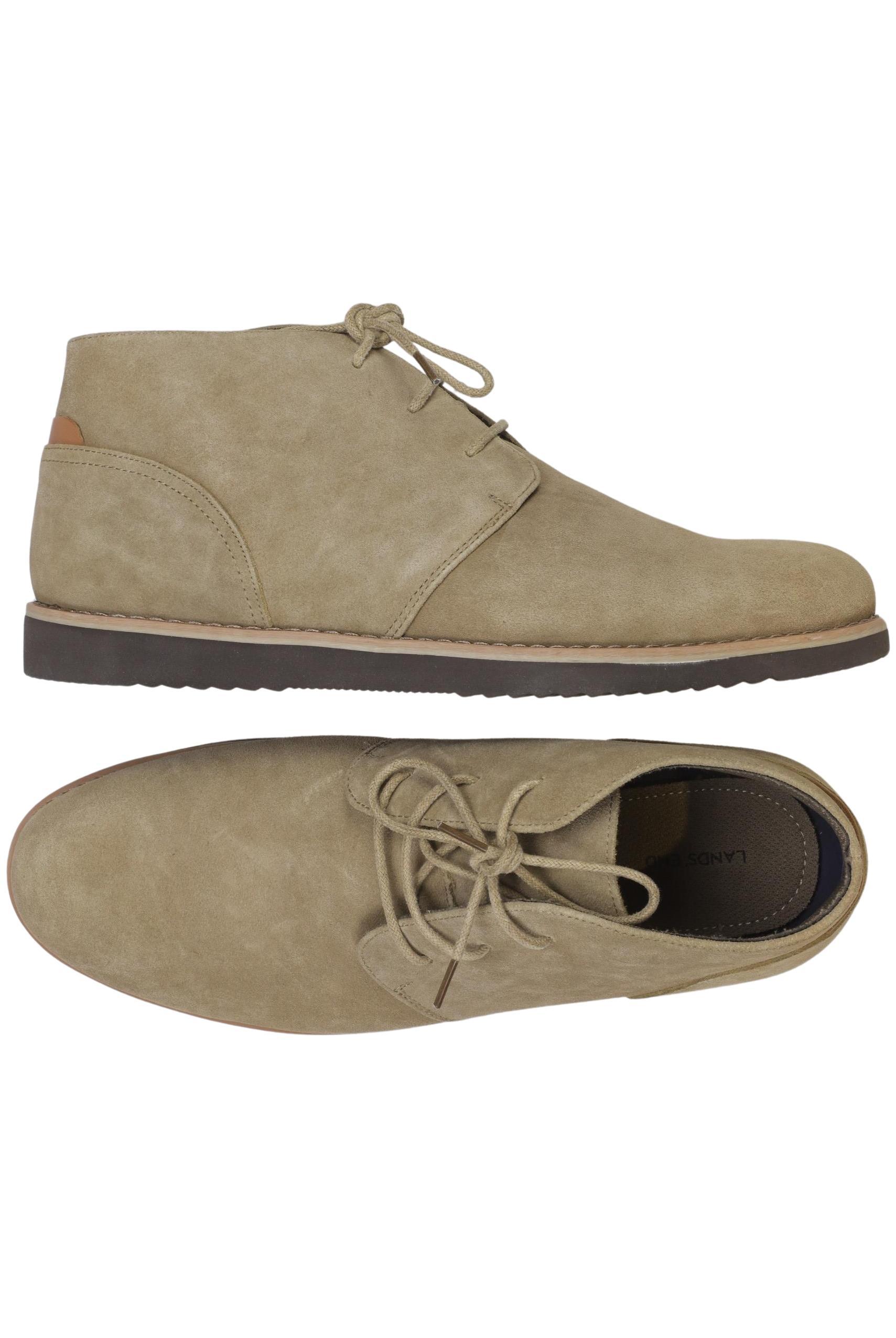 

Lands End Herren Halbschuh, beige, Gr. 43