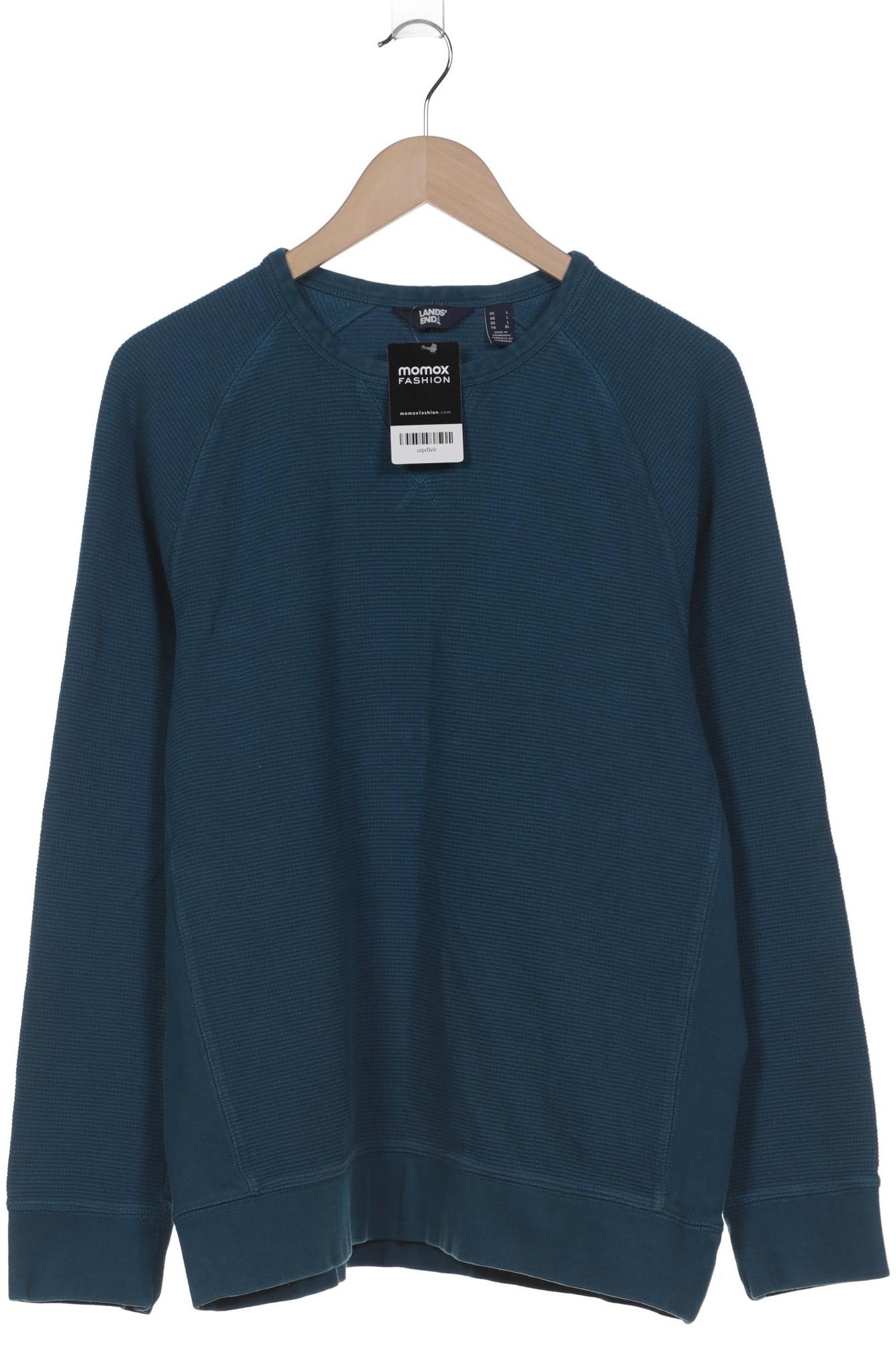 

Lands End Herren Sweatshirt, blau, Gr. 52