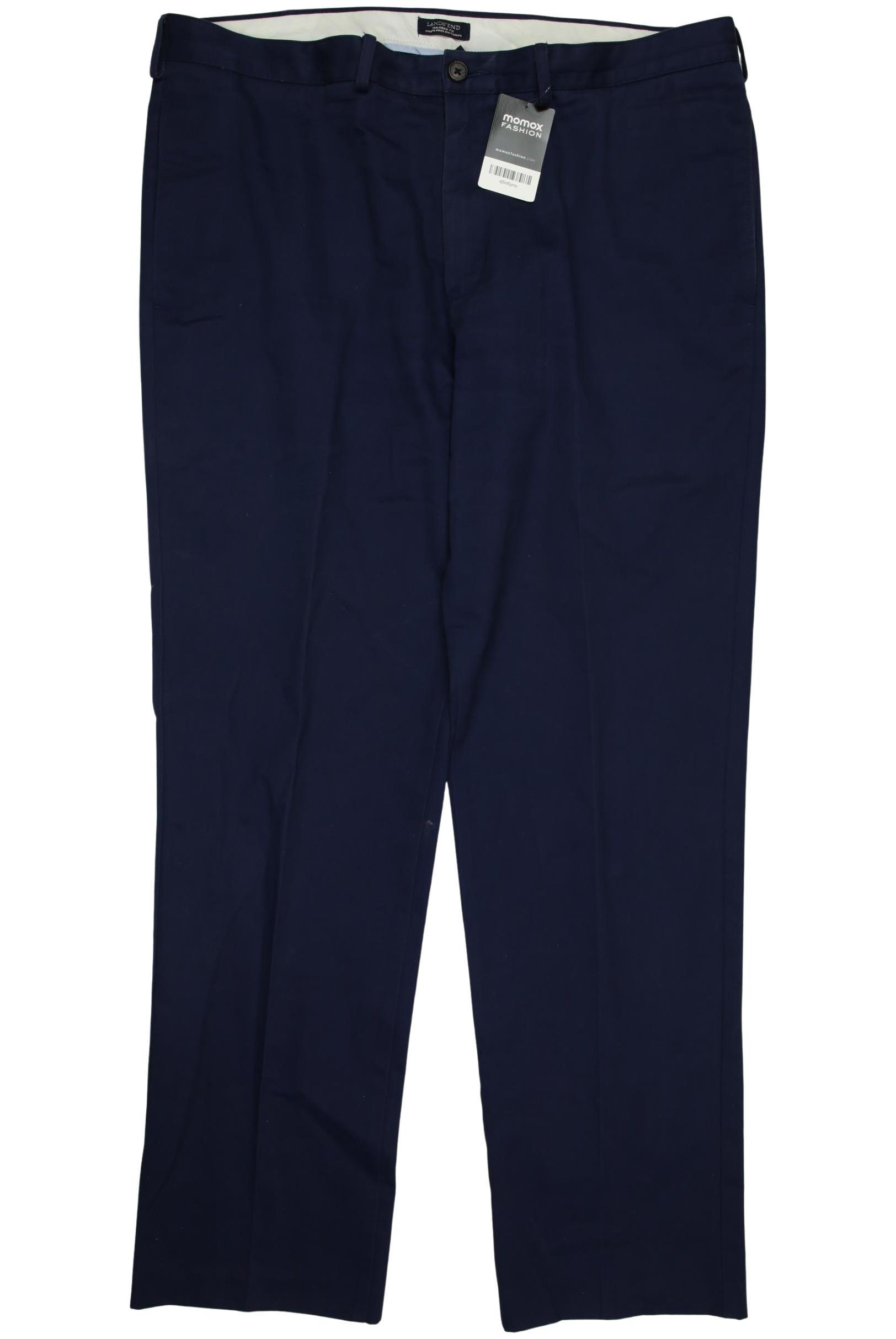

Lands End Herren Stoffhose, marineblau, Gr. 56