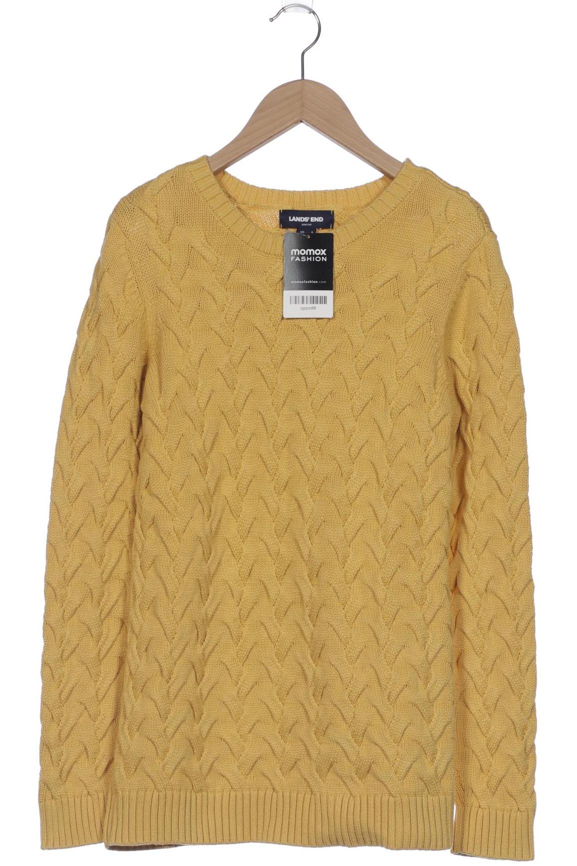 

Lands End Herren Pullover, gelb, Gr. 46
