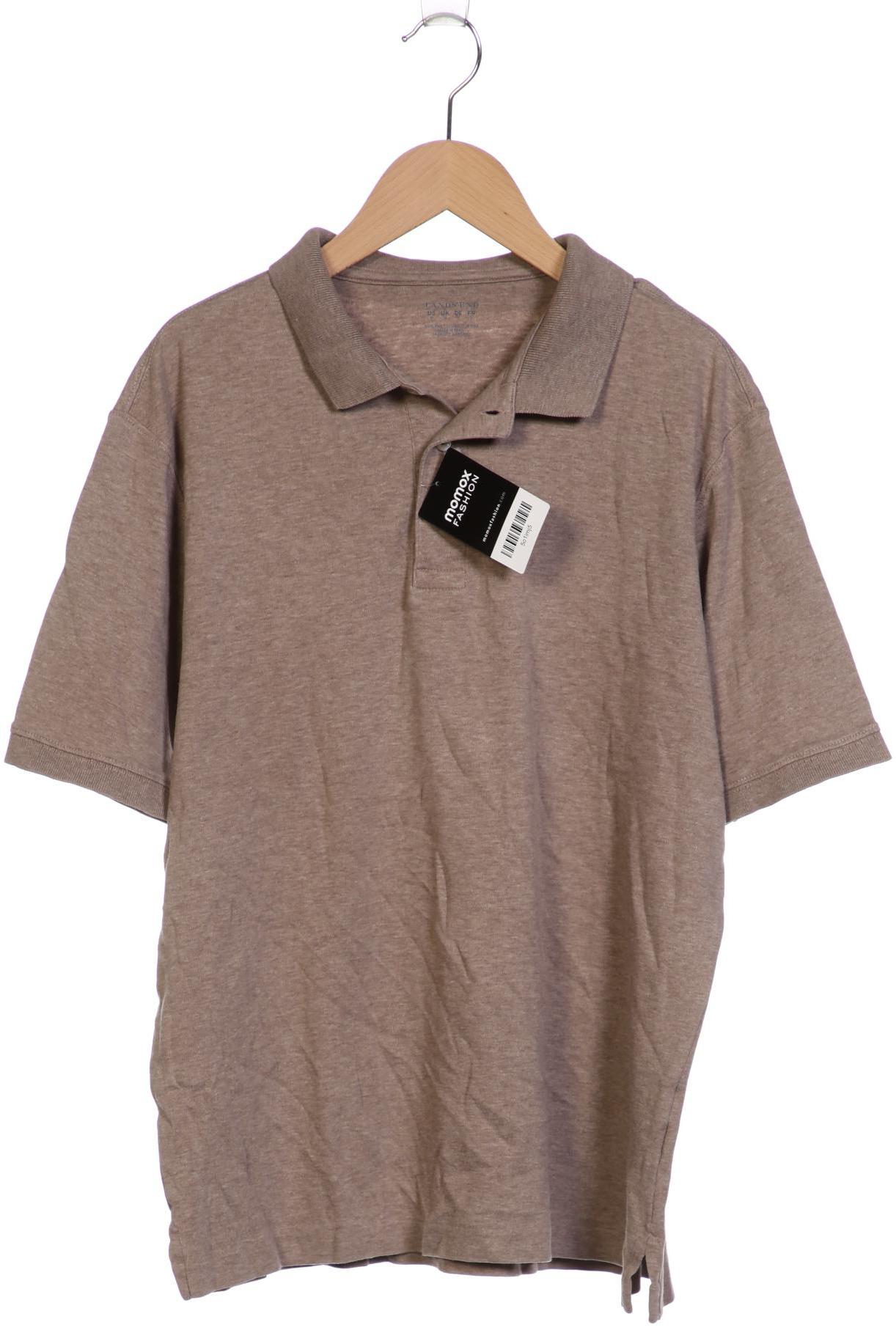 

Lands End Herren Poloshirt, braun, Gr. 48