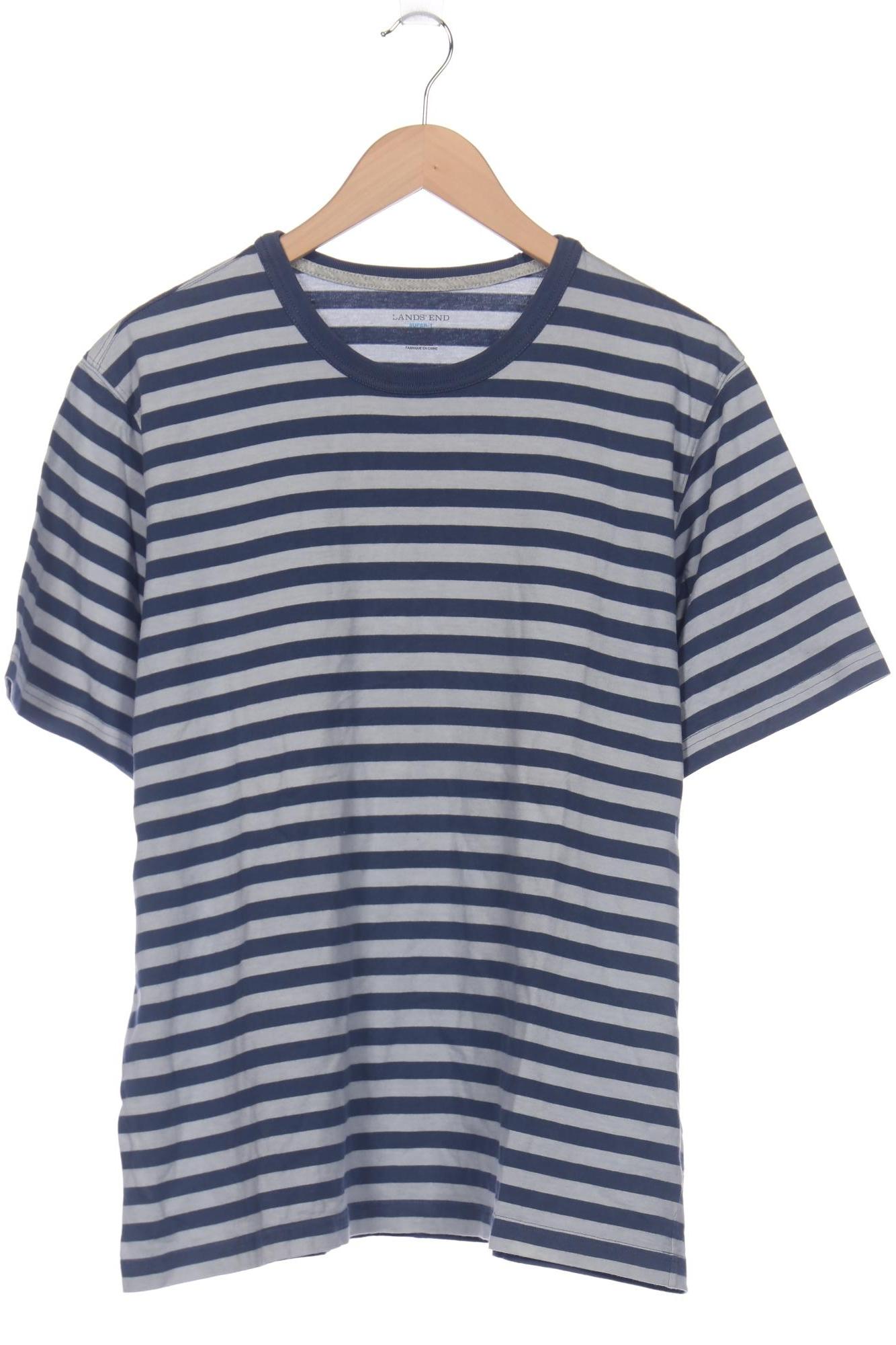 

Lands End Herren T-Shirt, blau, Gr. 52