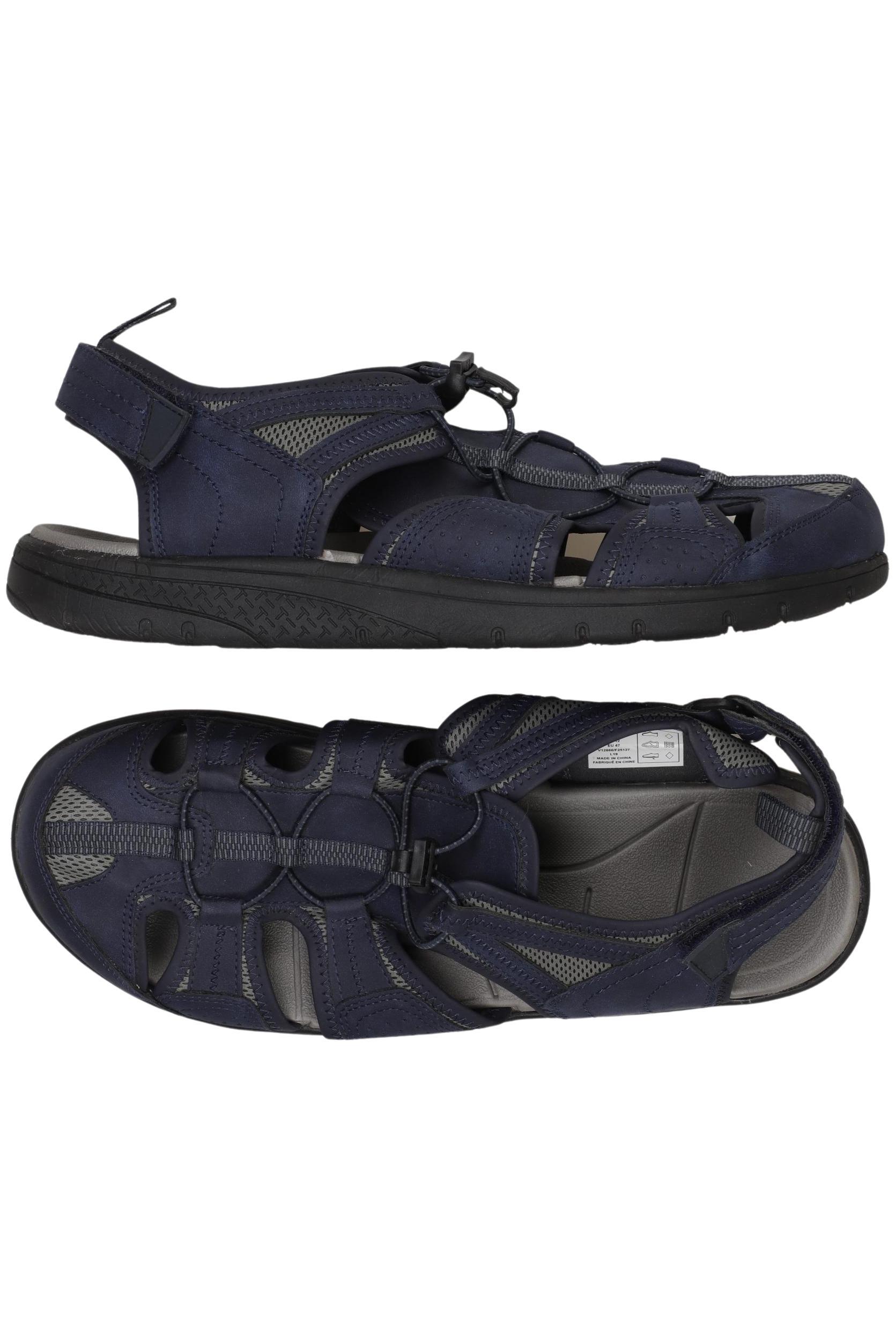 

Lands End Herren Sandale, marineblau, Gr. 47