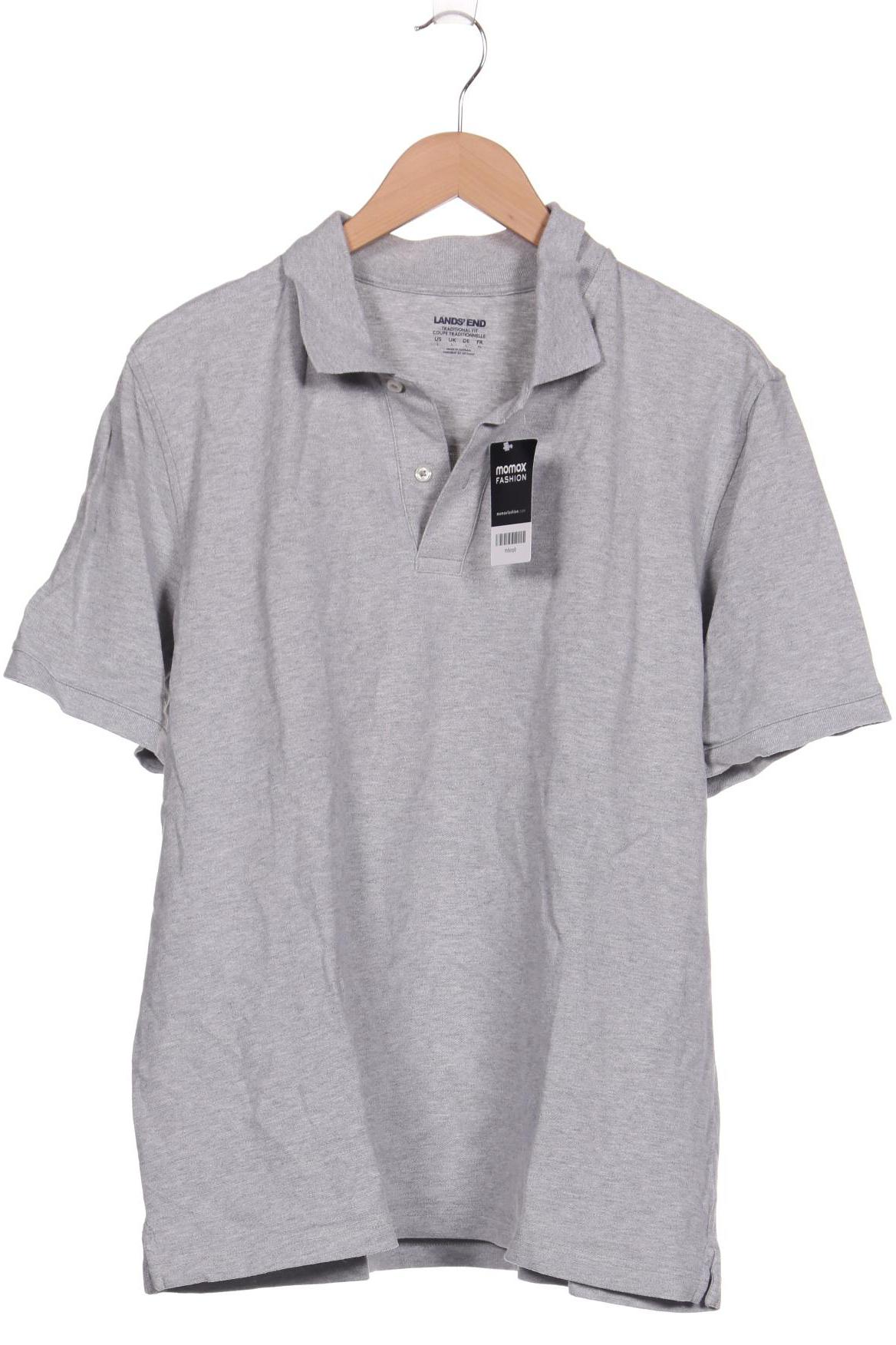 

Lands´End Herren Poloshirt, grau