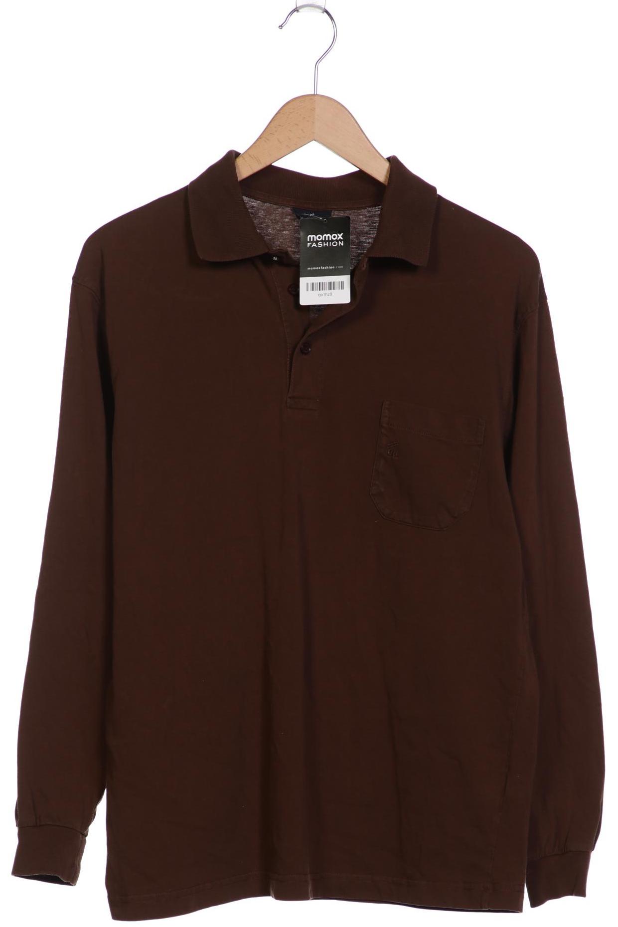 

Lands End Herren Langarmshirt, braun, Gr. 50