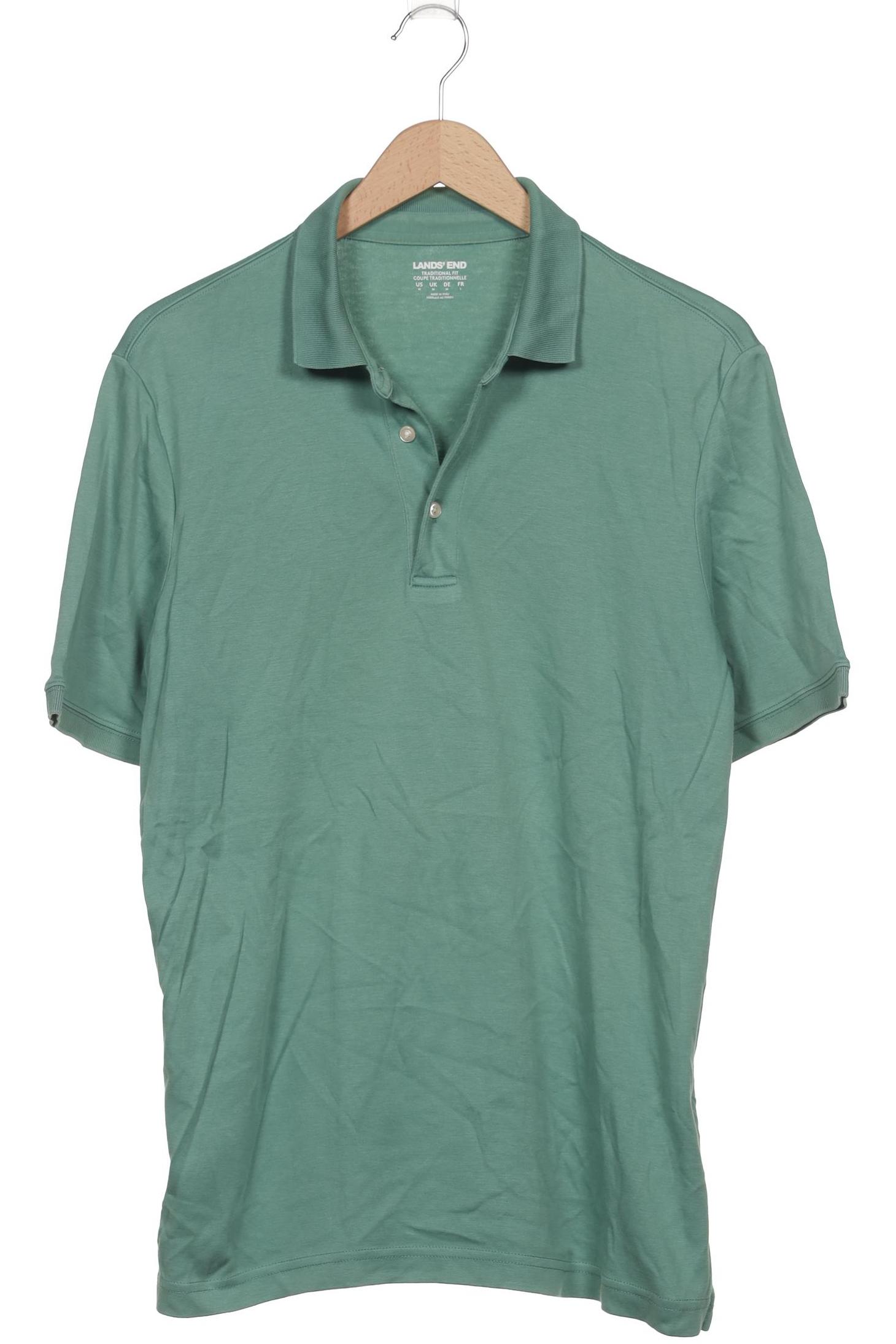 

Lands End Herren Poloshirt, grün, Gr. 48