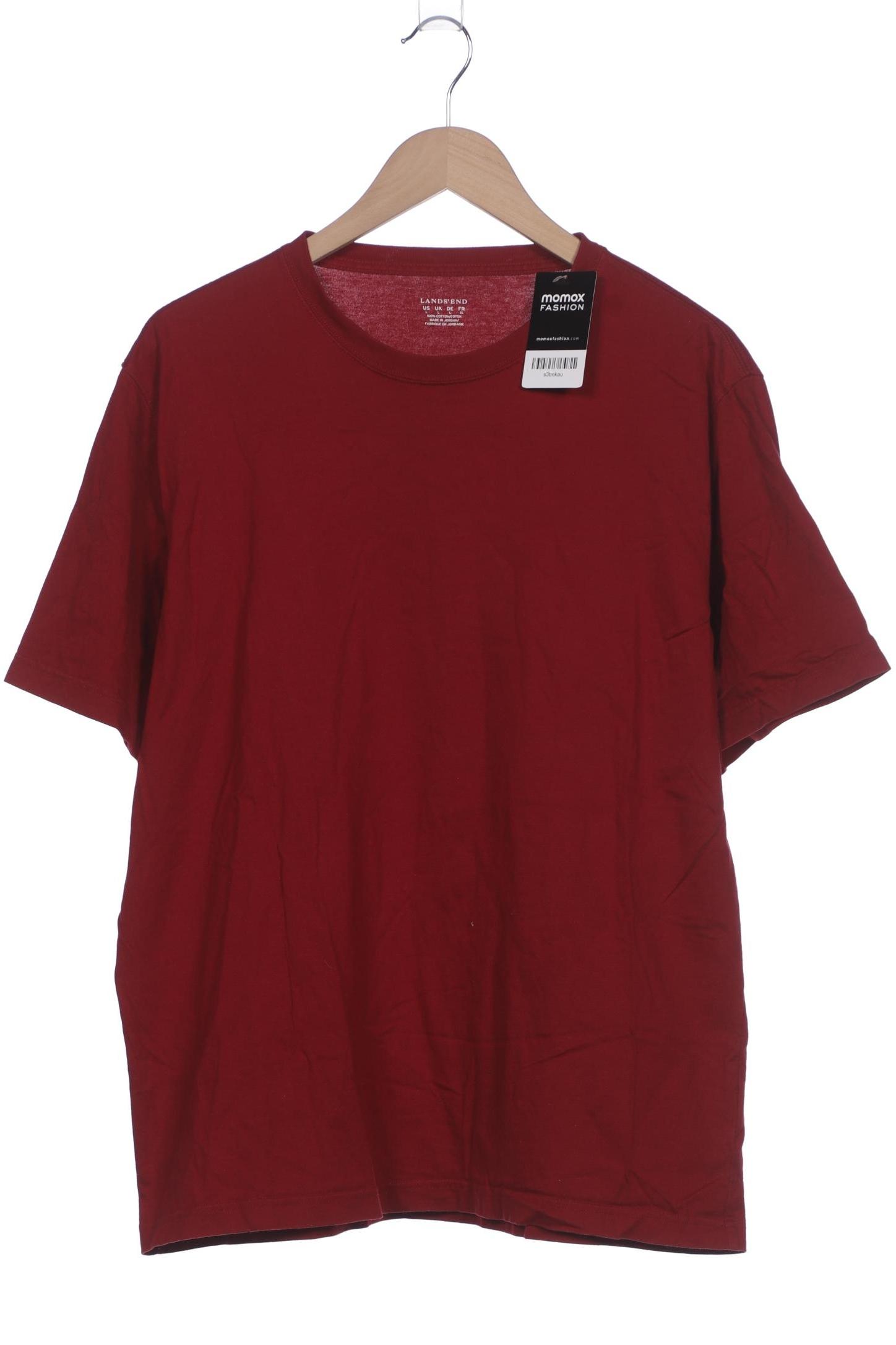 

Lands End Herren T-Shirt, rot, Gr. 52
