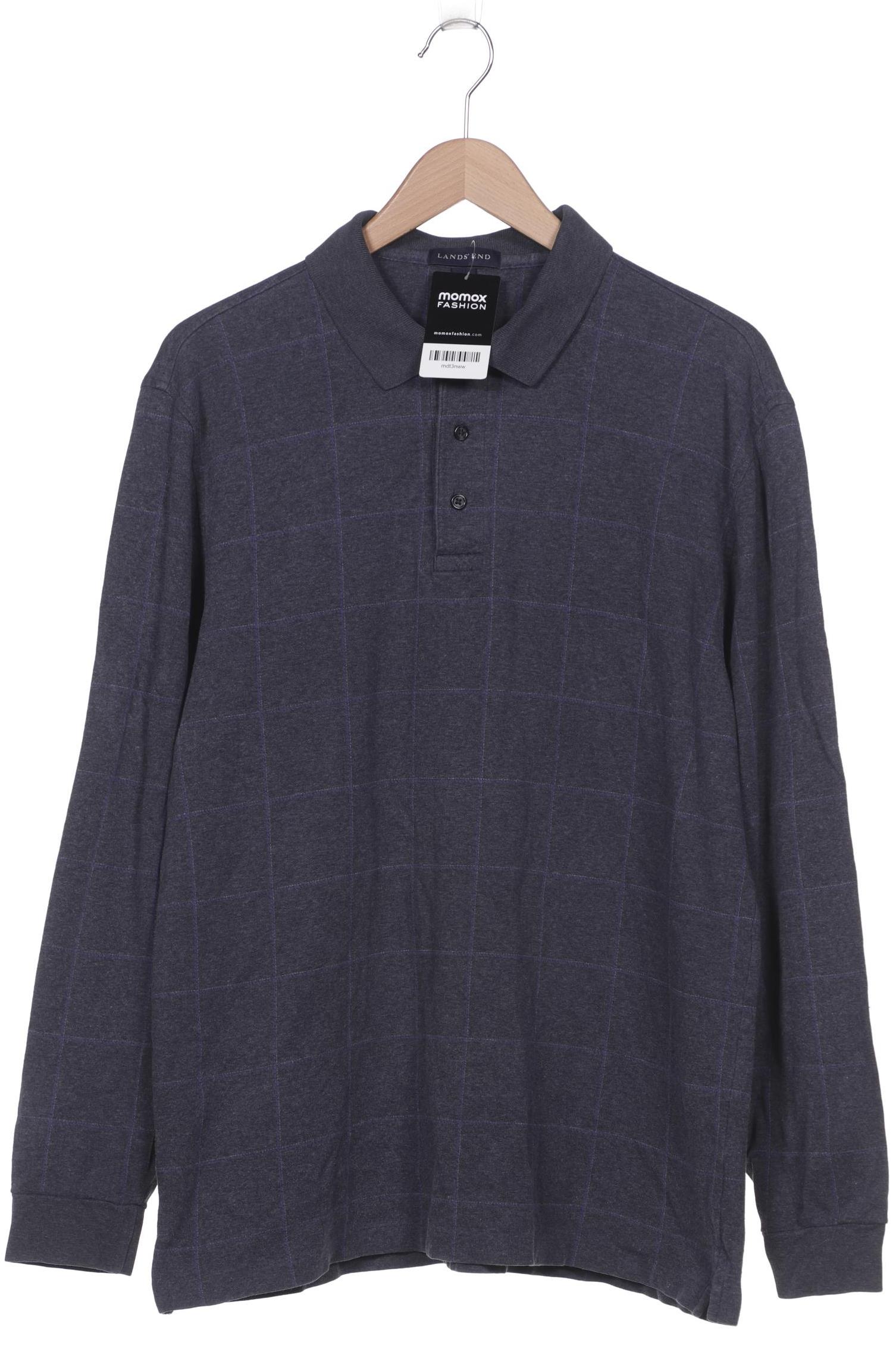 

Lands End Herren Poloshirt, grau, Gr. 52