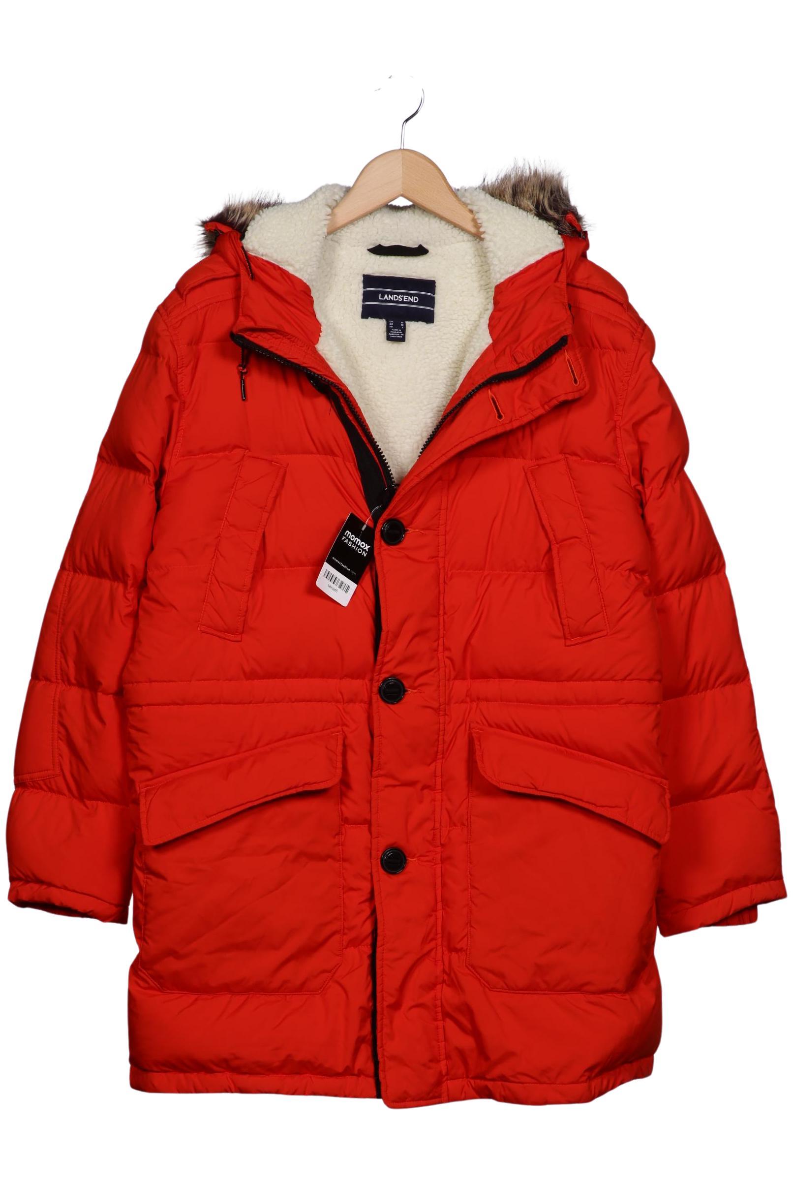 

Lands End Herren Mantel, rot, Gr. 48