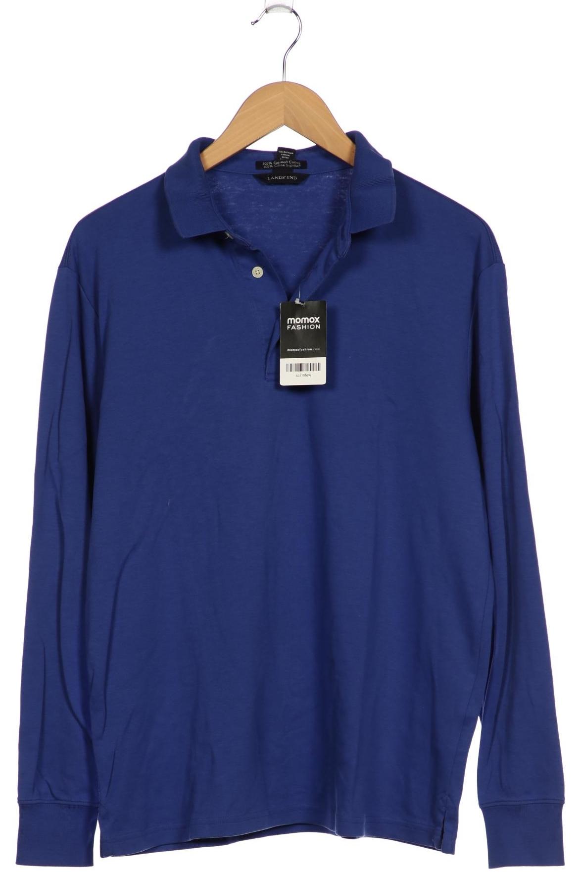 

Lands End Herren Poloshirt, marineblau, Gr. 48