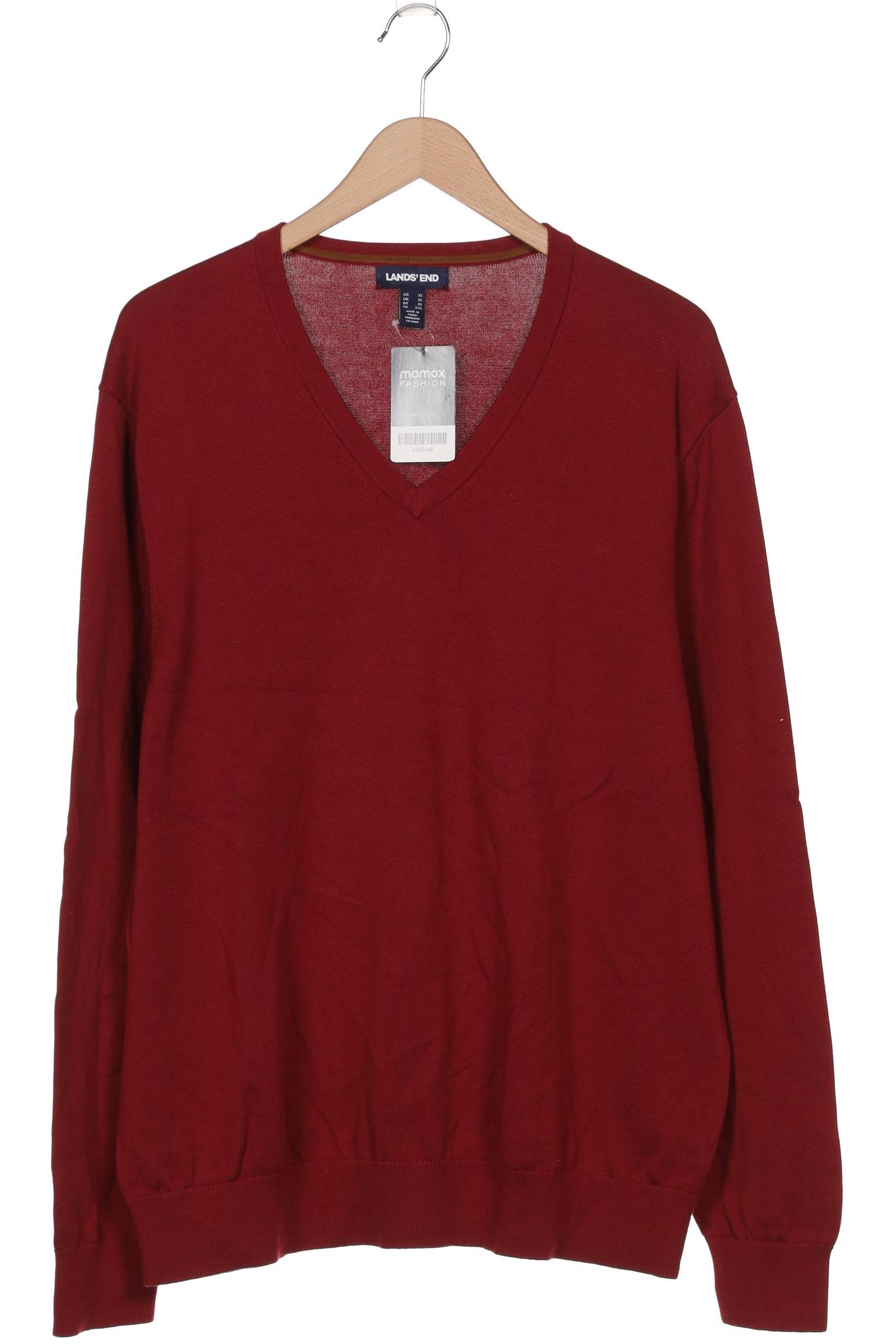 

Lands End Herren Pullover, bordeaux, Gr. 54