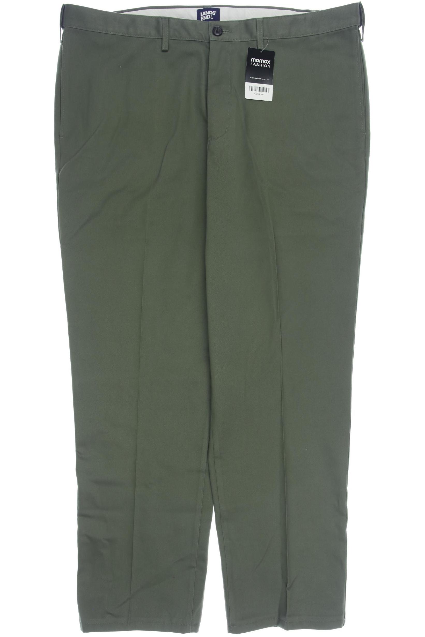 

Lands End Herren Stoffhose, grün, Gr. 58