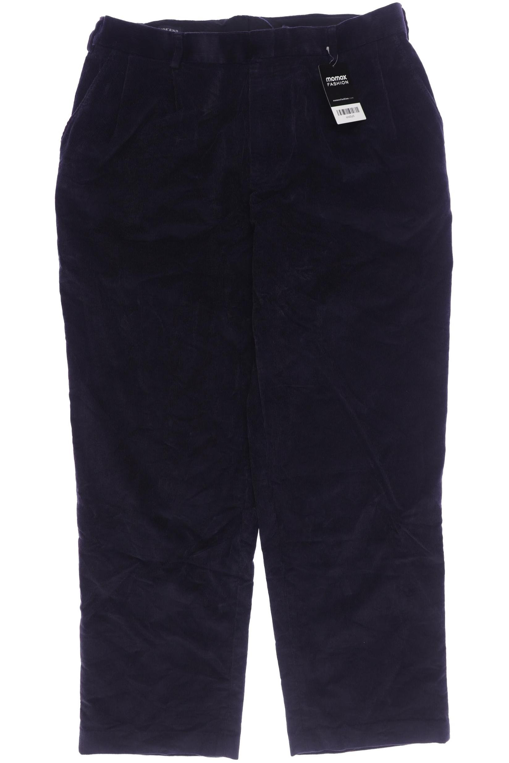 

Lands End Herren Stoffhose, marineblau, Gr. 35