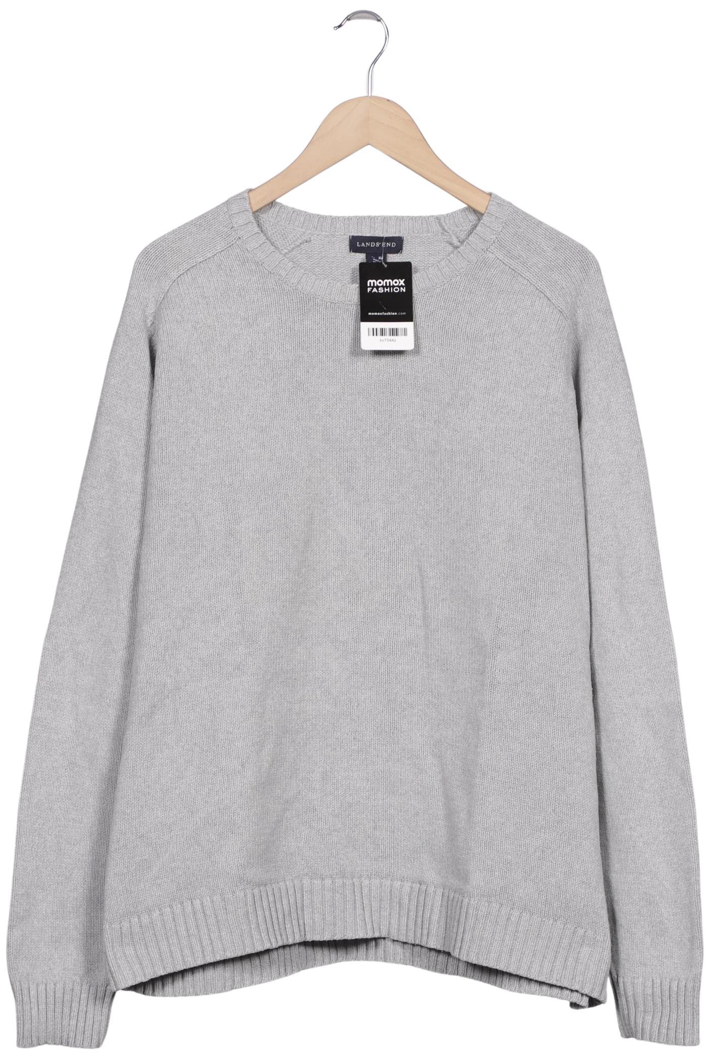 

Lands End Herren Pullover, grau, Gr. 54