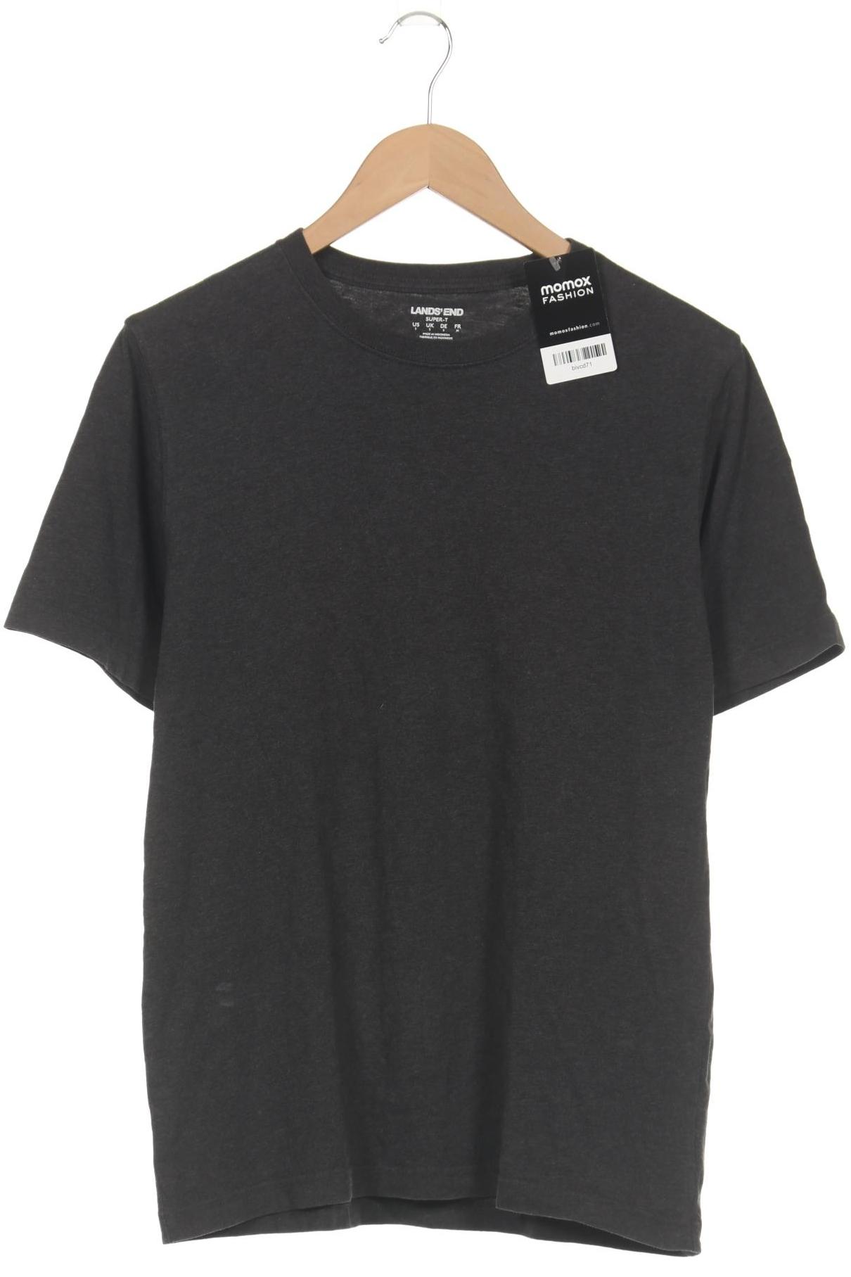 

Lands End Herren T-Shirt, schwarz, Gr. 46