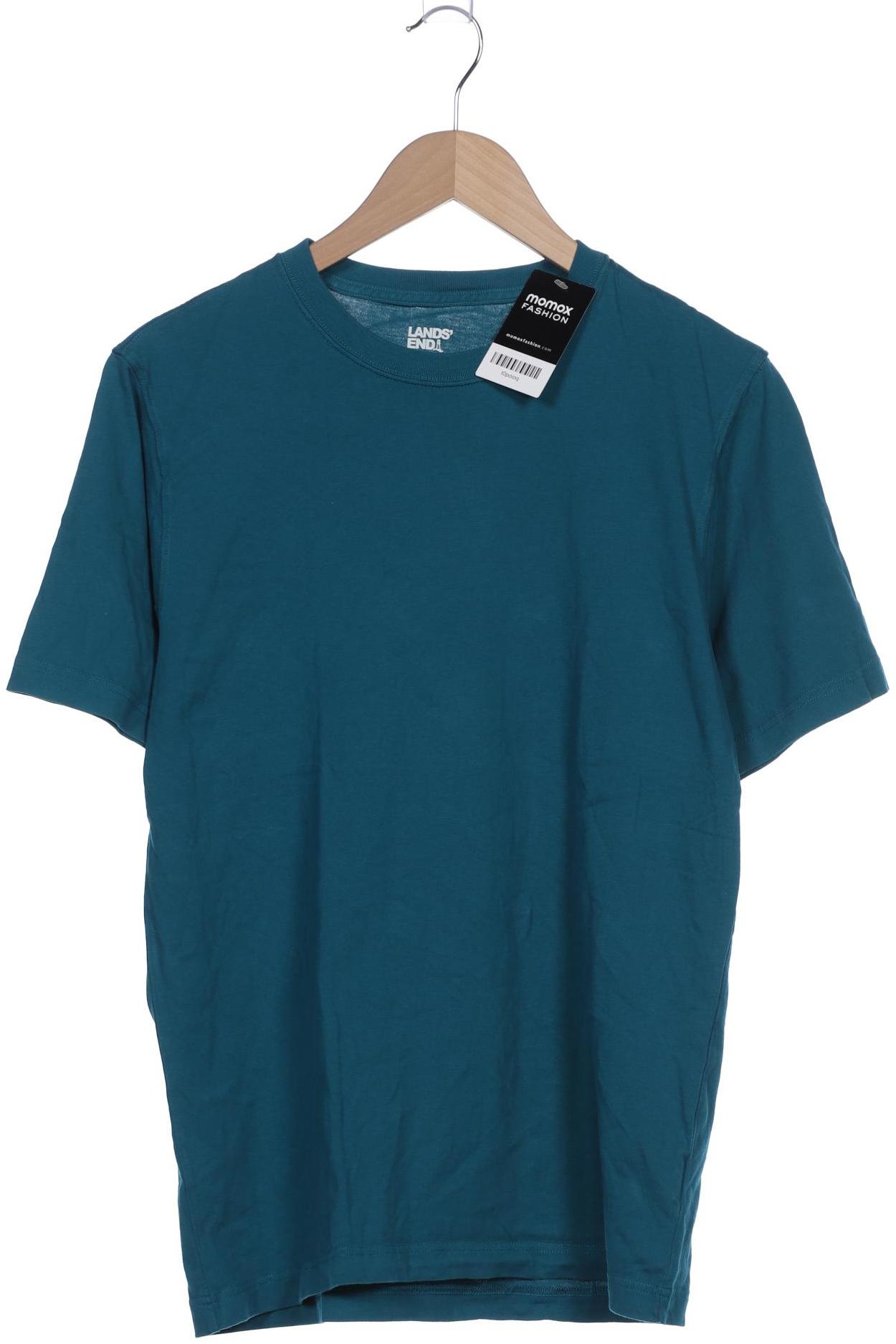 

Lands End Herren T-Shirt, türkis, Gr. 48