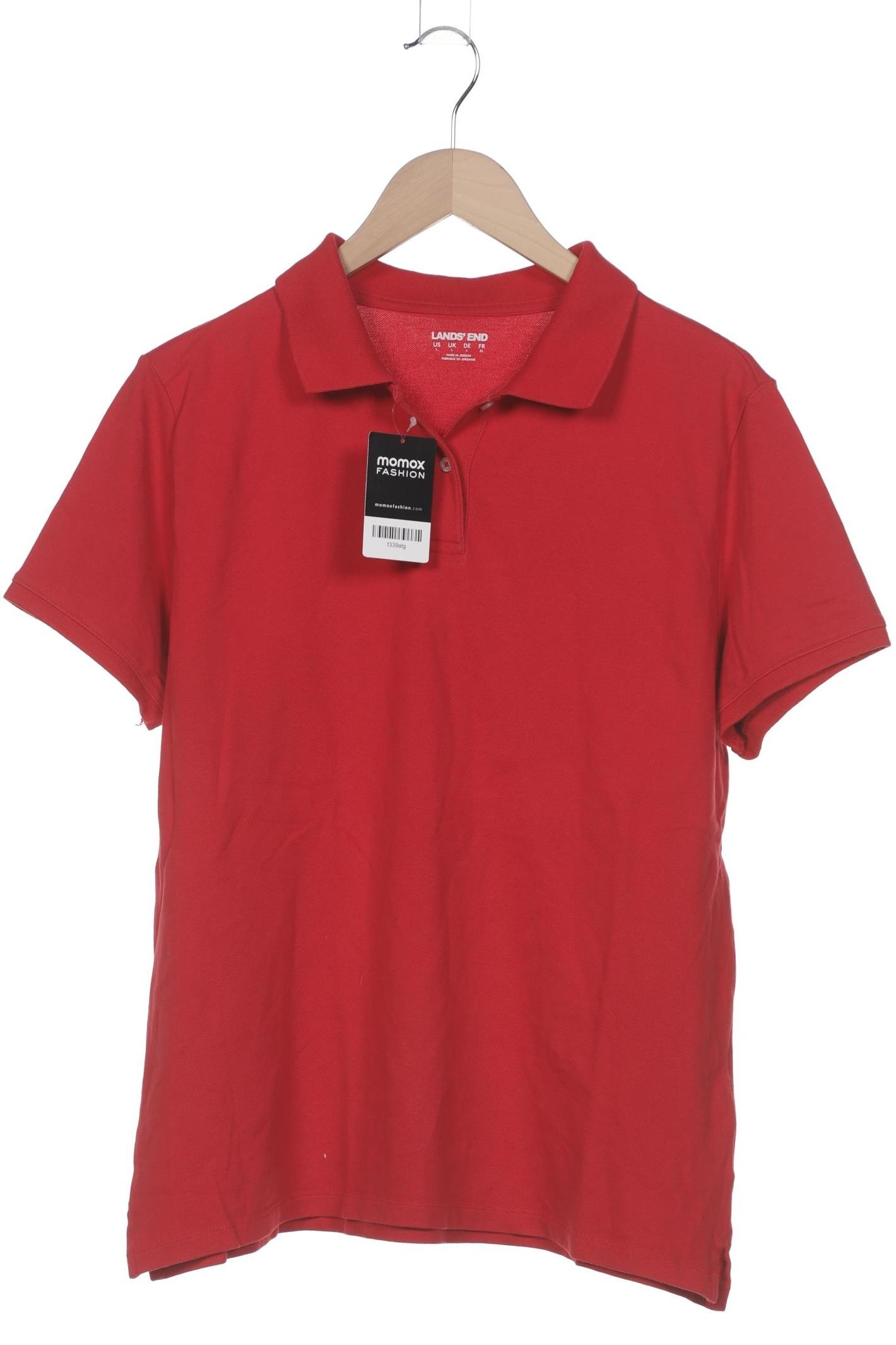 

Lands End Herren Poloshirt, rot, Gr. 52