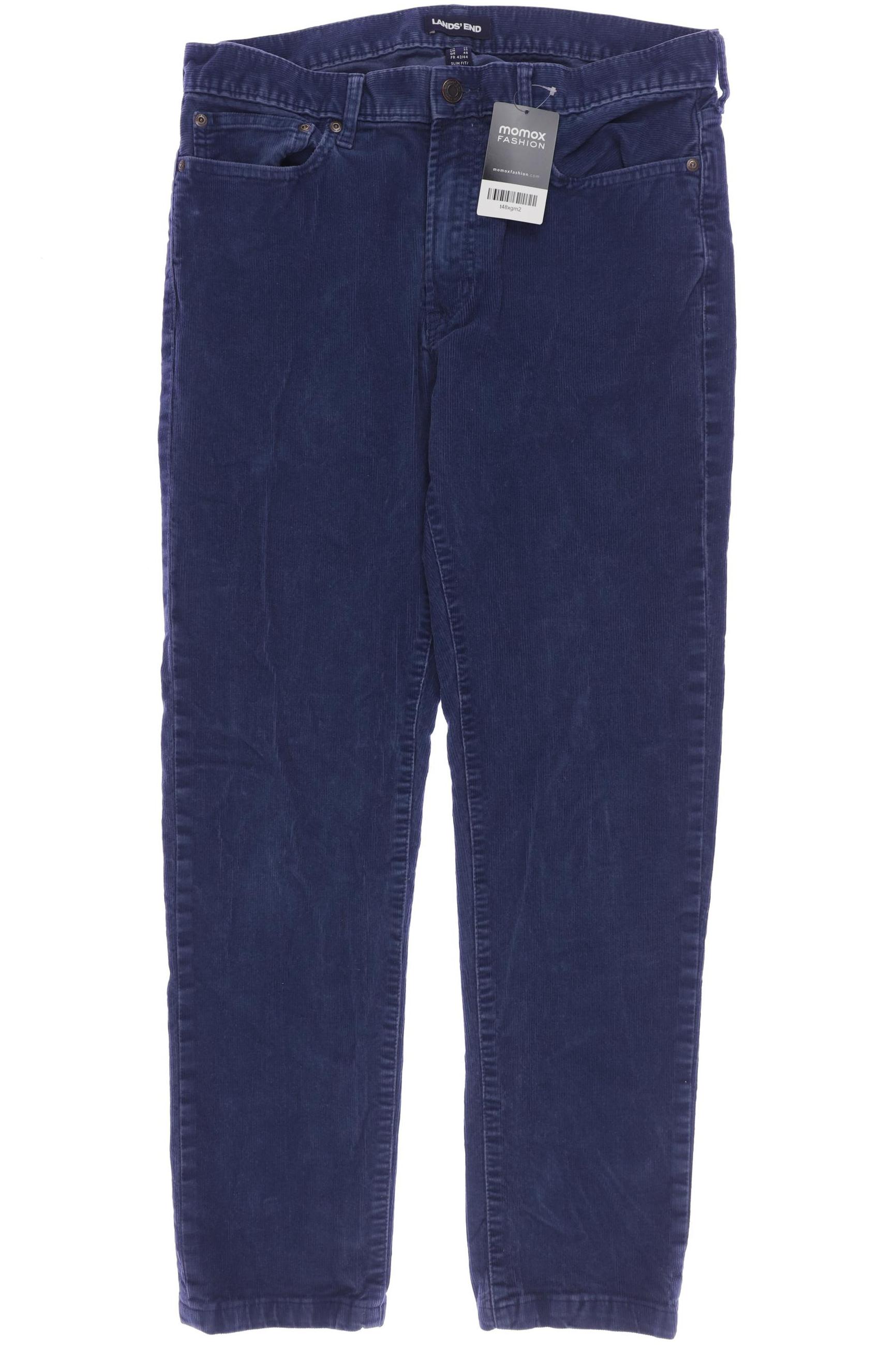 

Lands End Herren Stoffhose, blau, Gr. 48