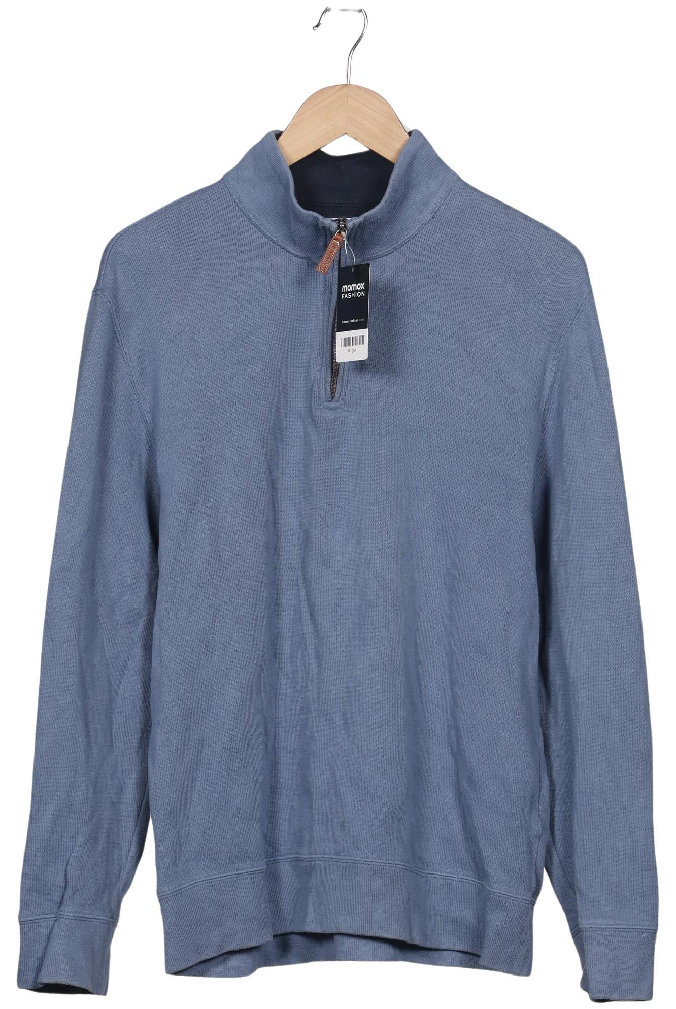 

Lands End Herren Pullover, blau, Gr. 48
