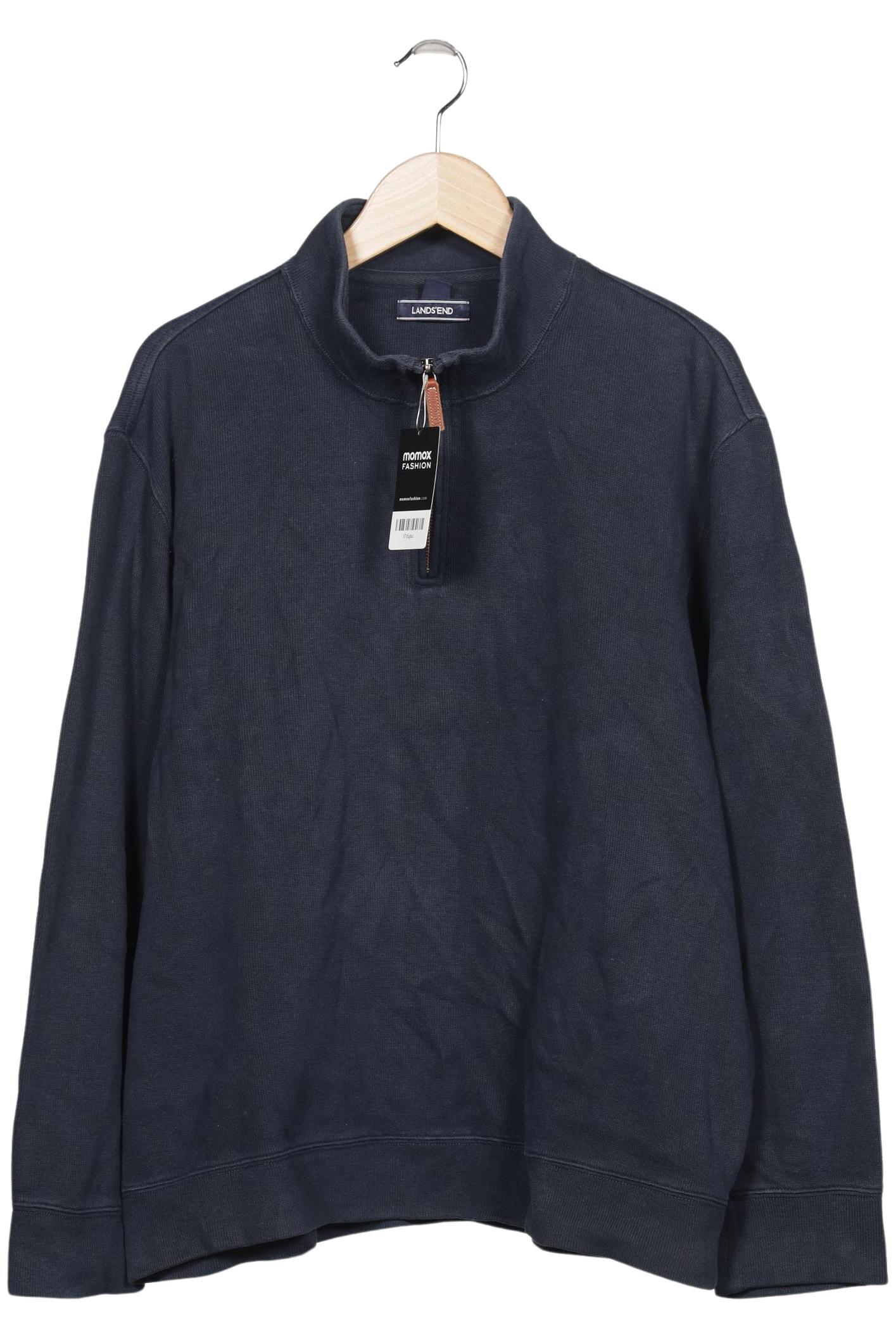 

Lands End Herren Pullover, marineblau, Gr. 54