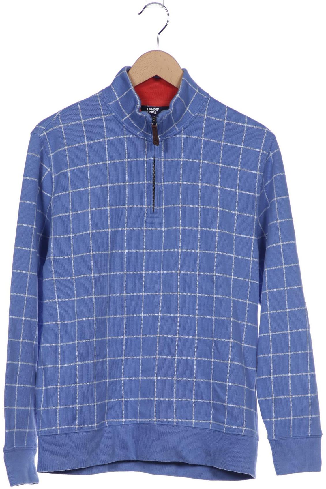 

Lands End Herren Sweatshirt, blau, Gr. 46