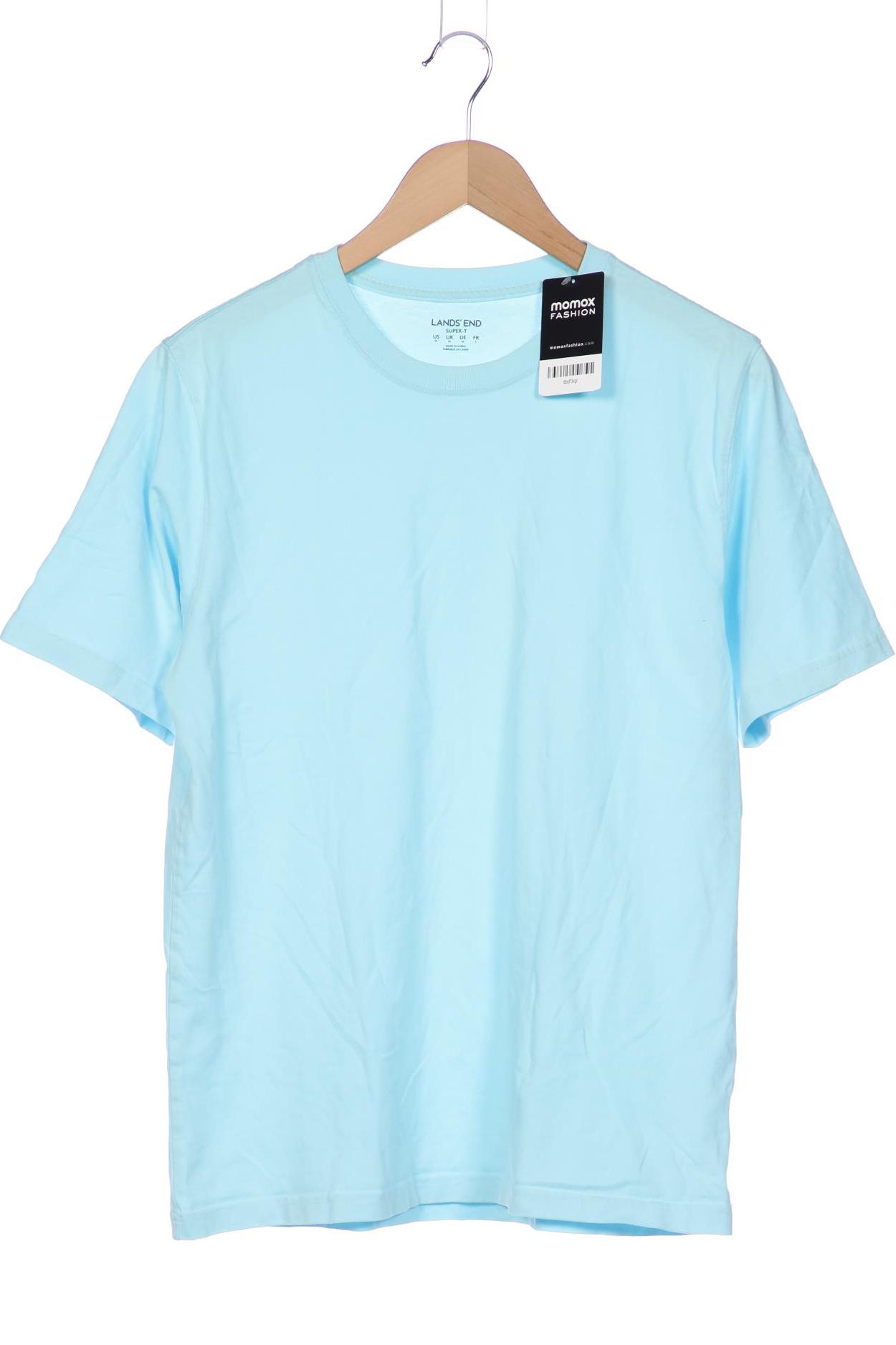 

Lands End Herren T-Shirt, hellblau, Gr. 48