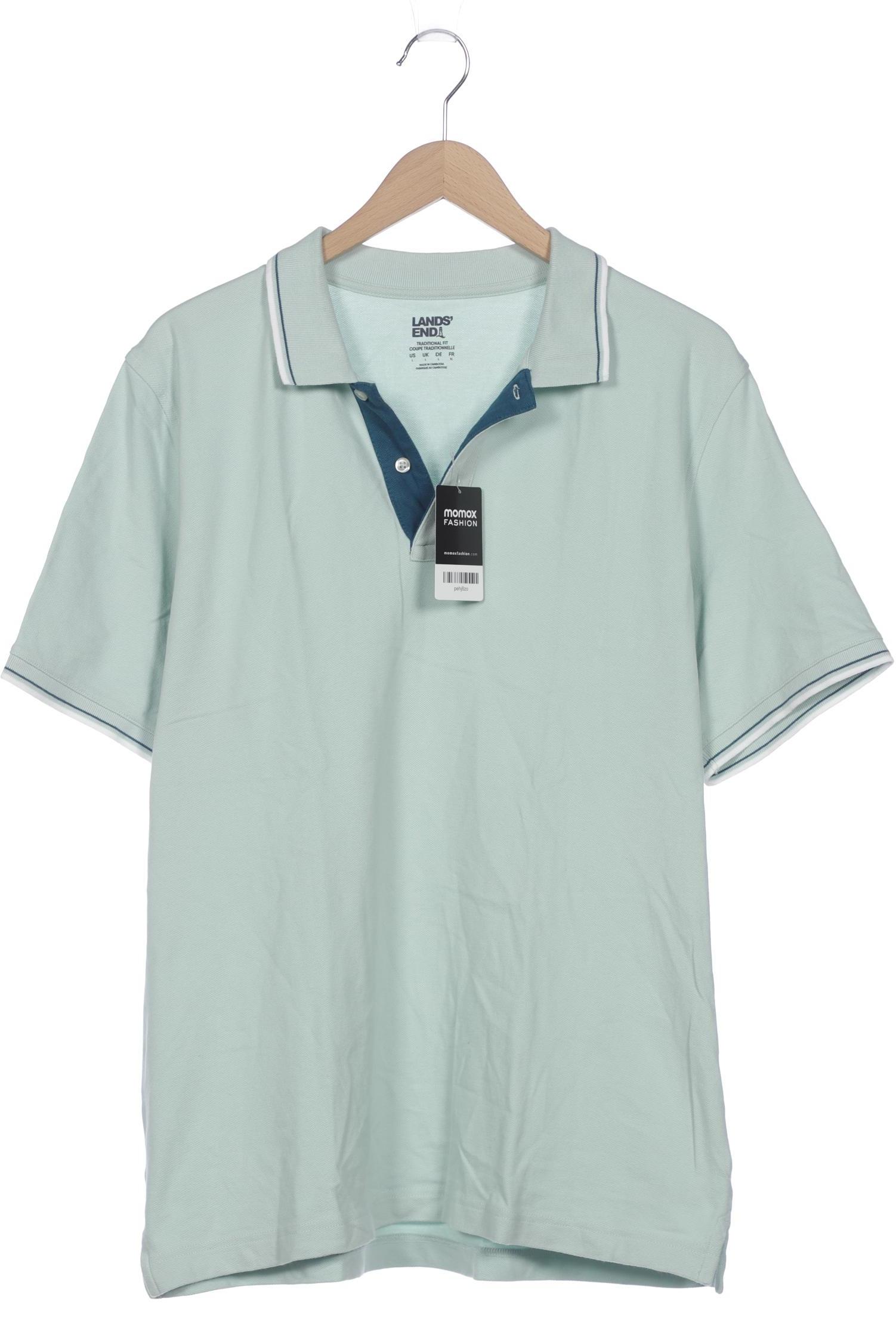 

Lands End Herren Poloshirt, hellgrün, Gr. 52