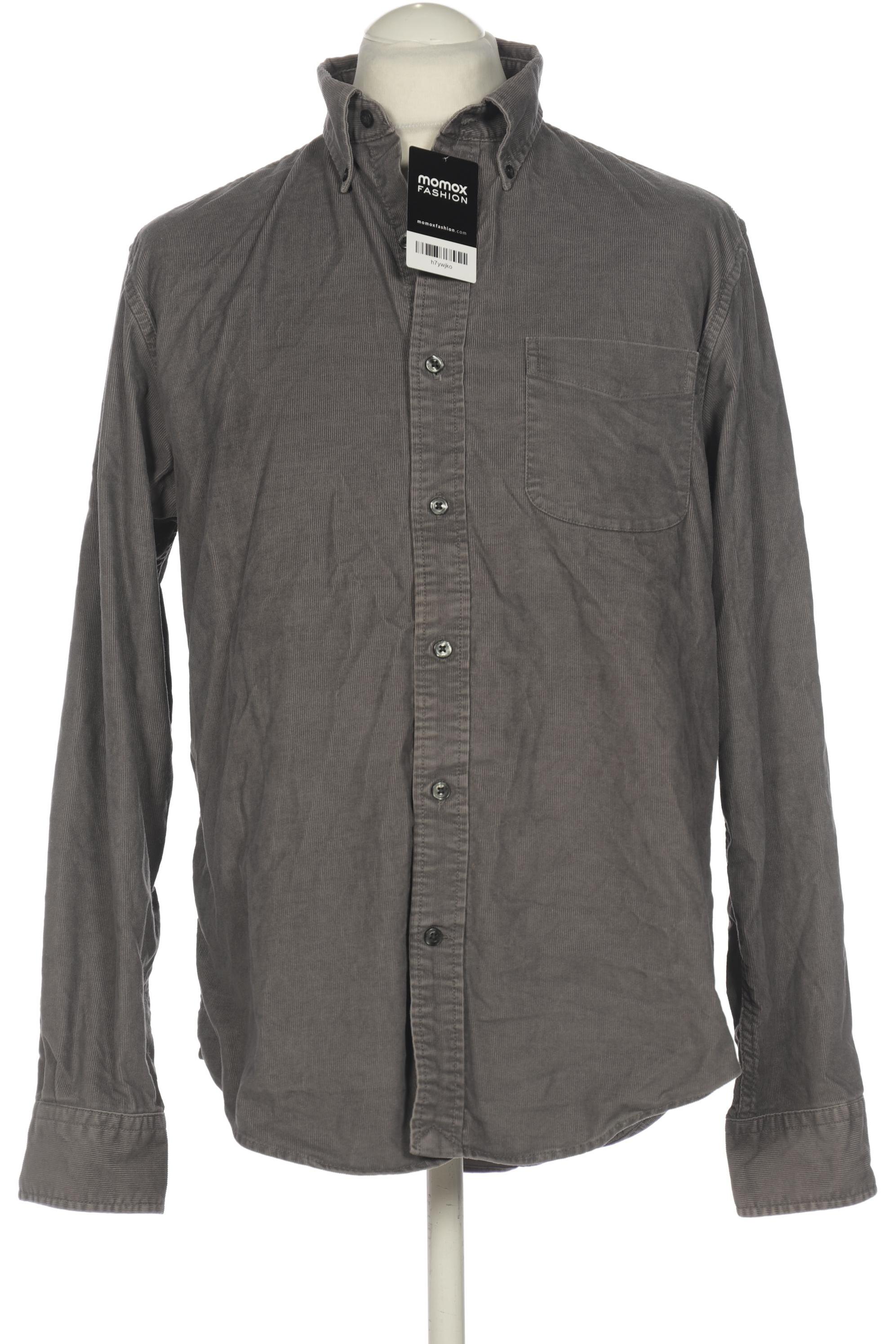 

Lands End Herren Hemd, grau, Gr. 52
