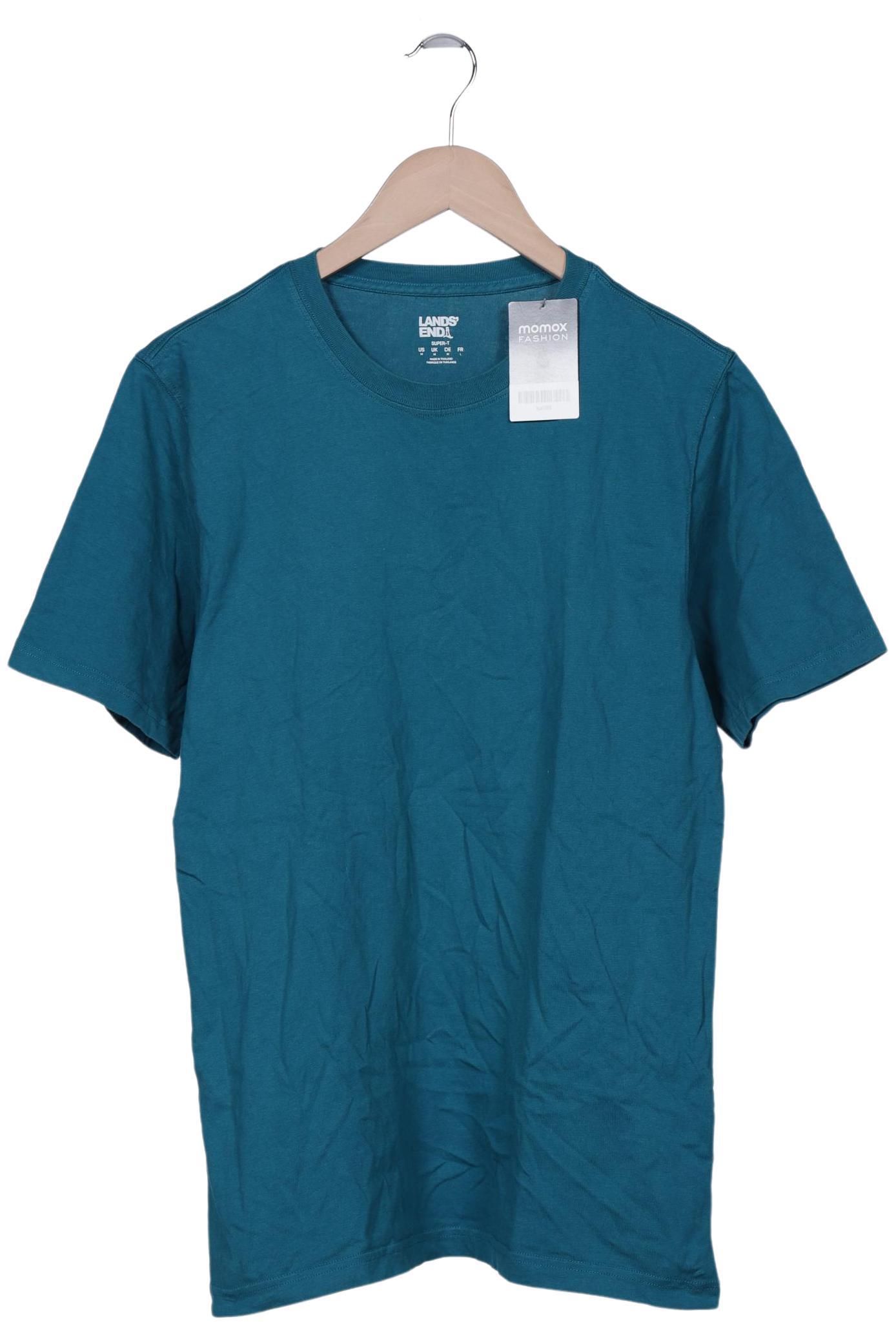 

Lands End Herren T-Shirt, türkis, Gr. 48