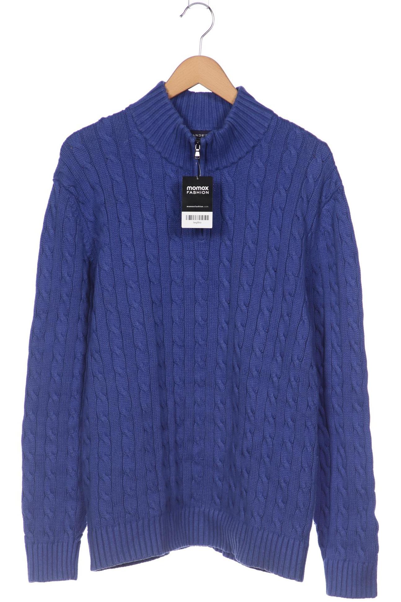 

Lands End Herren Pullover, blau, Gr. 52