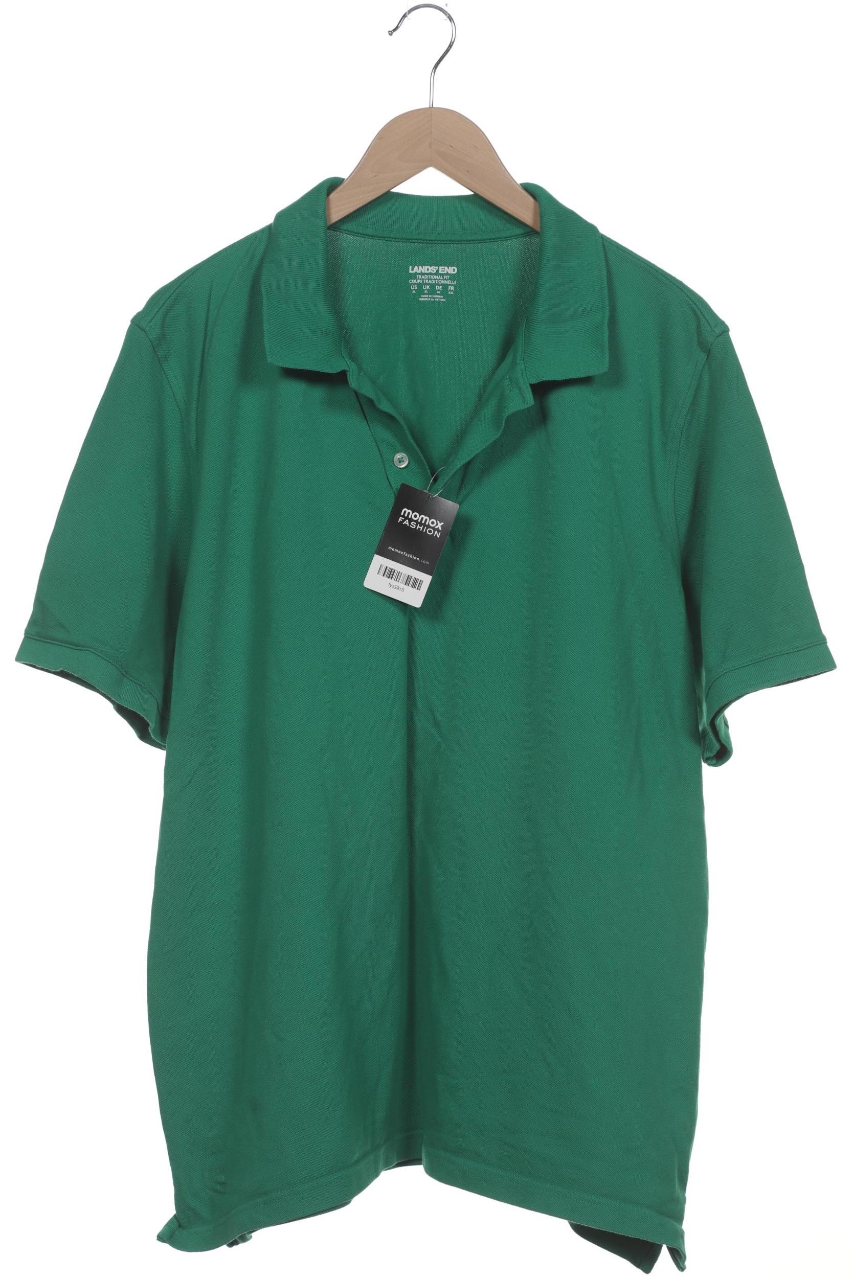 

Lands End Herren Poloshirt, grün, Gr. 54