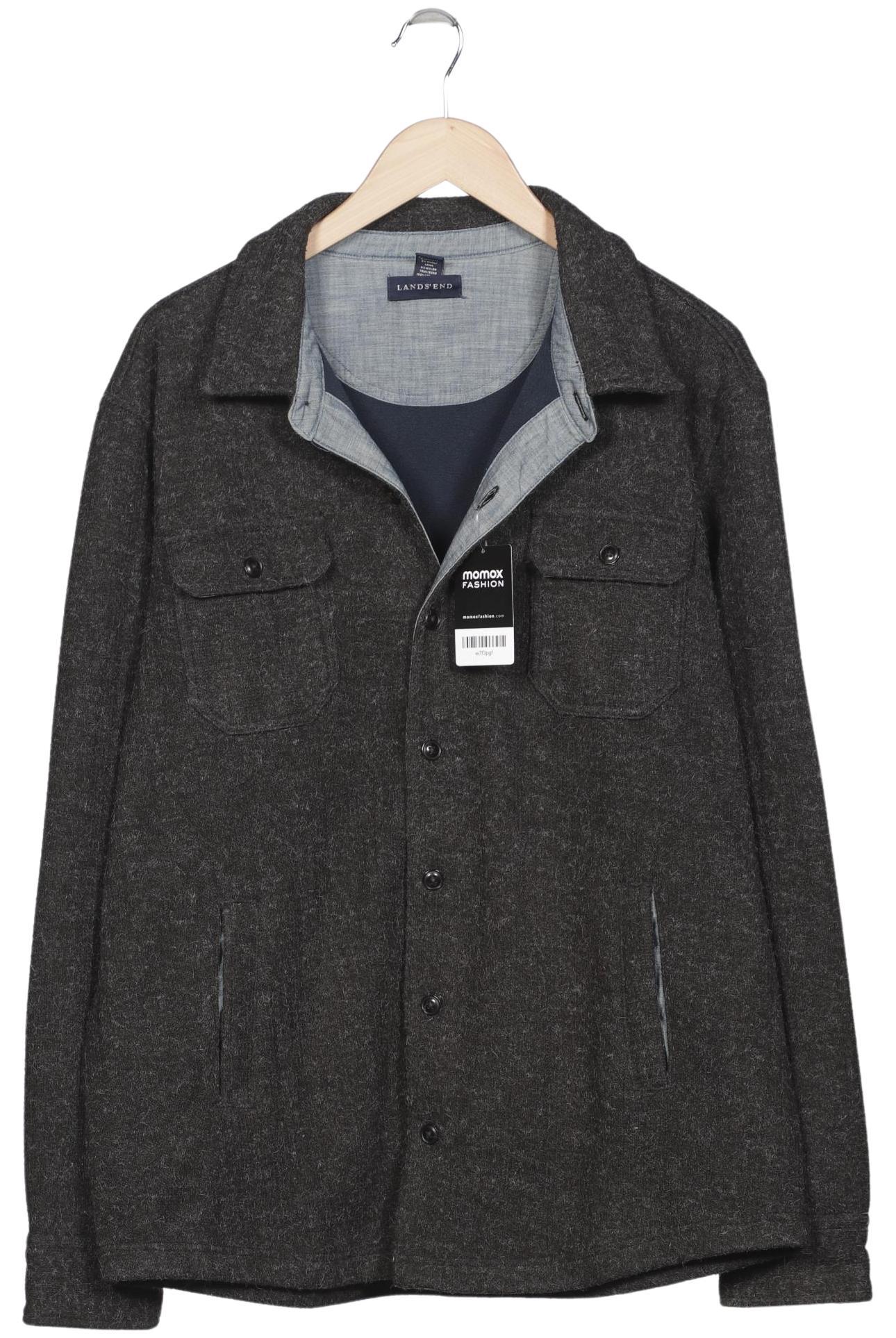 

Lands End Herren Jacke, grau, Gr. 52