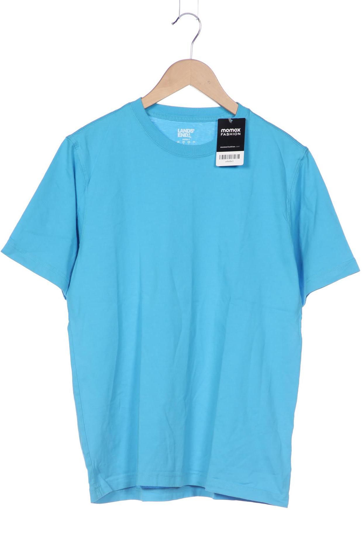

Lands End Herren T-Shirt, hellblau, Gr. 48