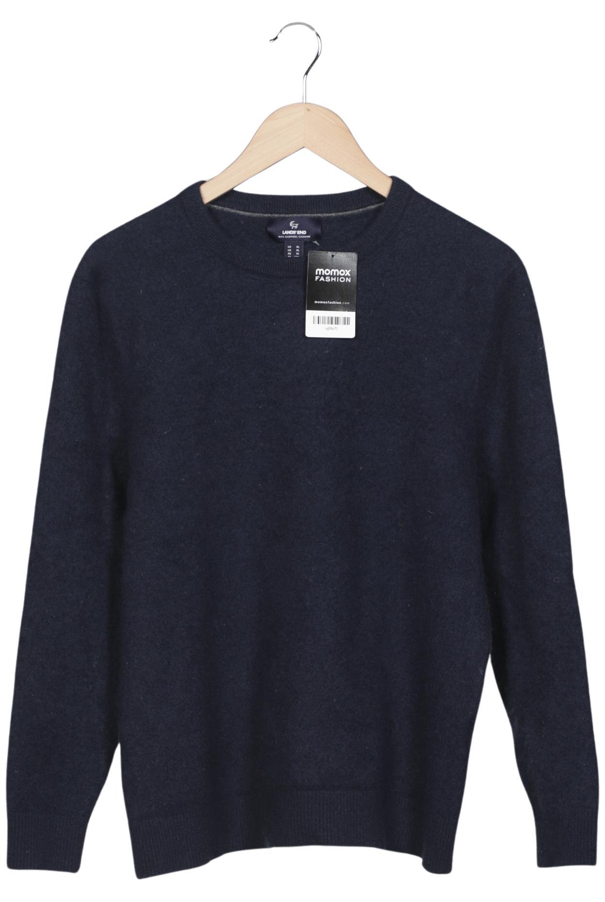 

Lands End Herren Pullover, marineblau, Gr. 54