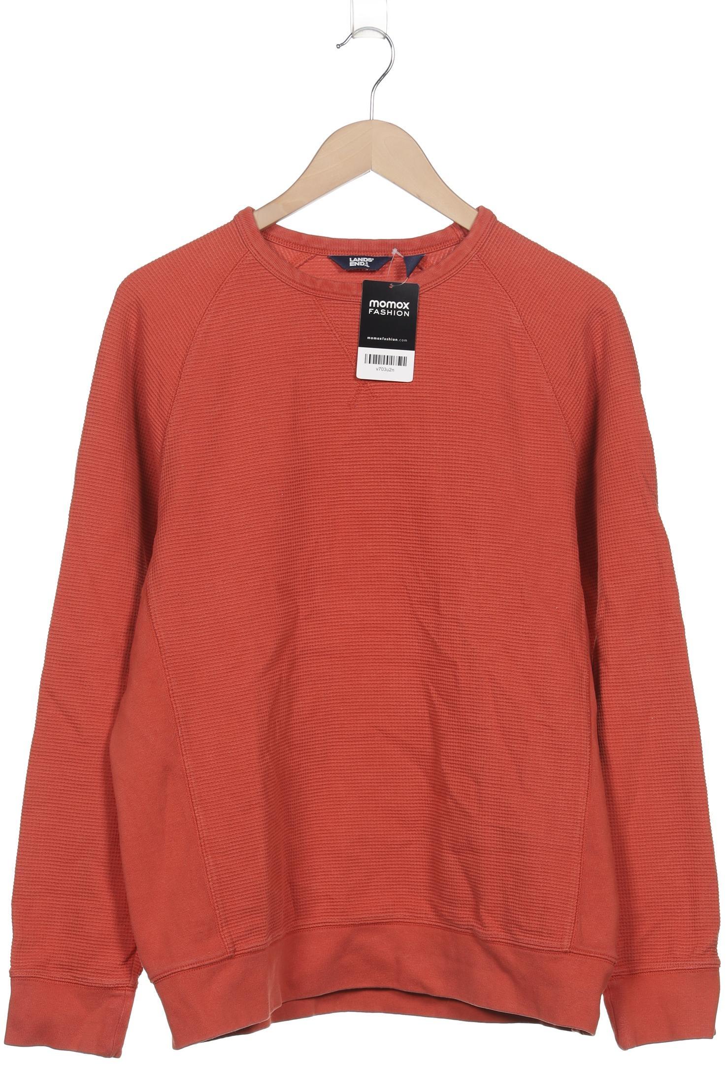 

Lands End Herren Sweatshirt, orange, Gr. 48