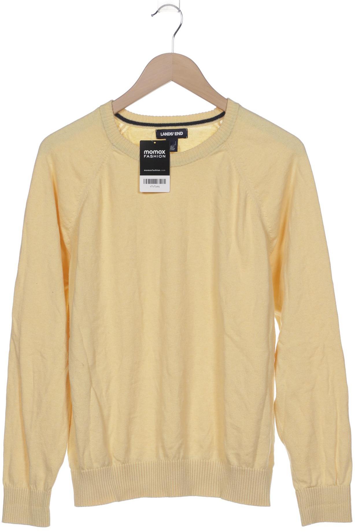 

Lands End Herren Pullover, gelb, Gr. 52