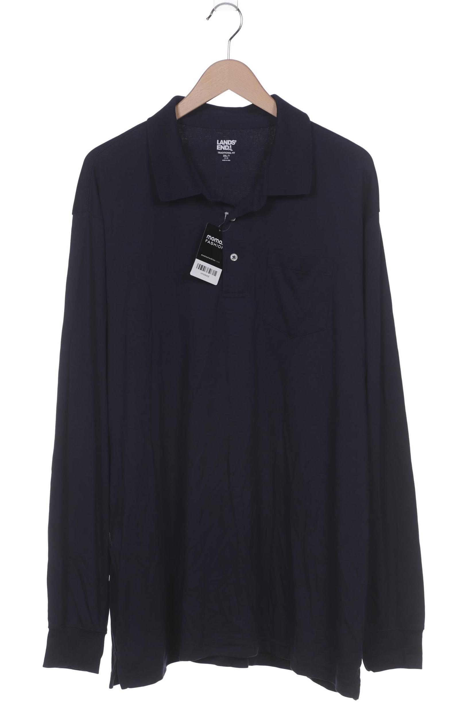 

Lands End Herren Poloshirt, marineblau, Gr. 58