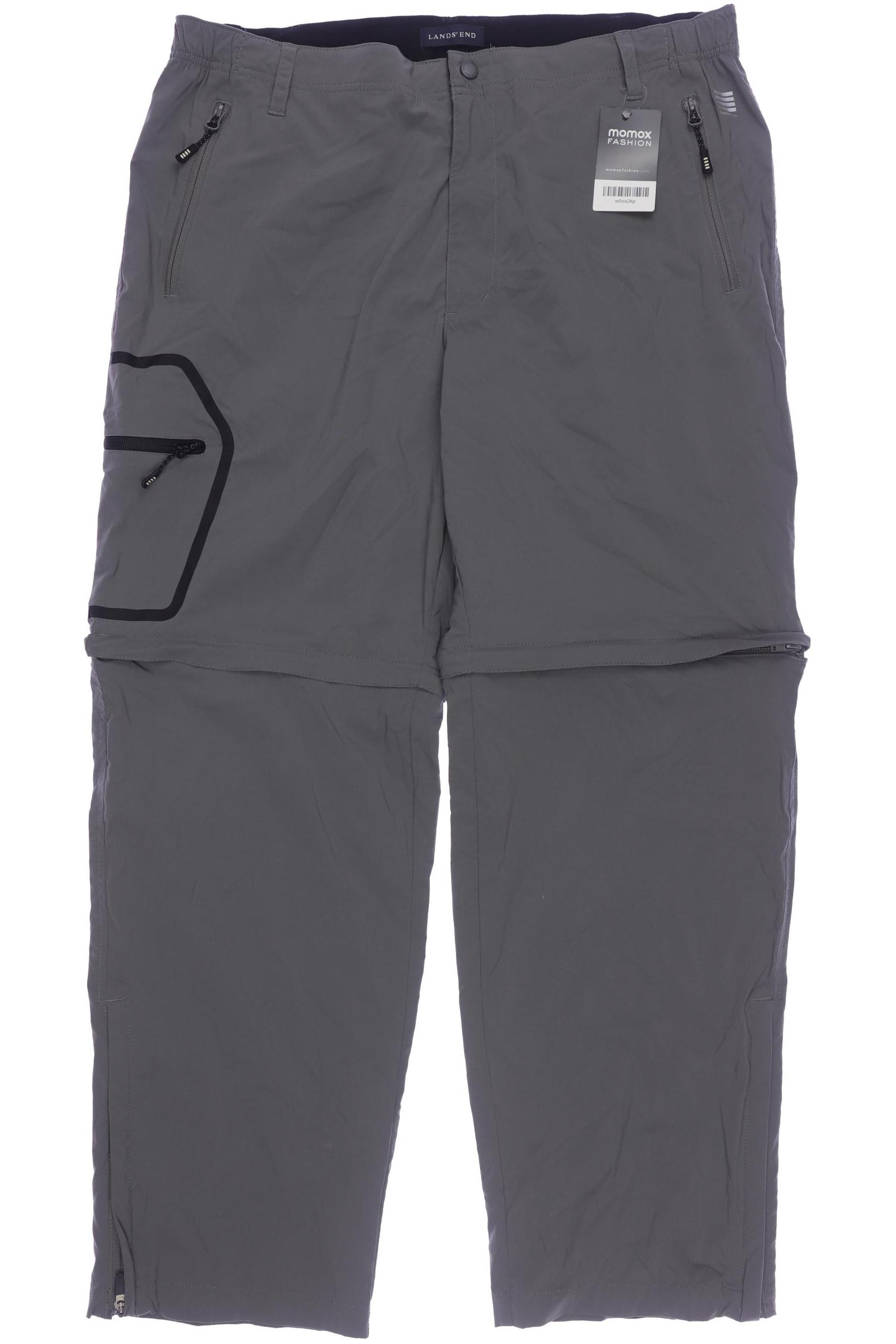 

Lands End Herren Stoffhose, grau, Gr. 0