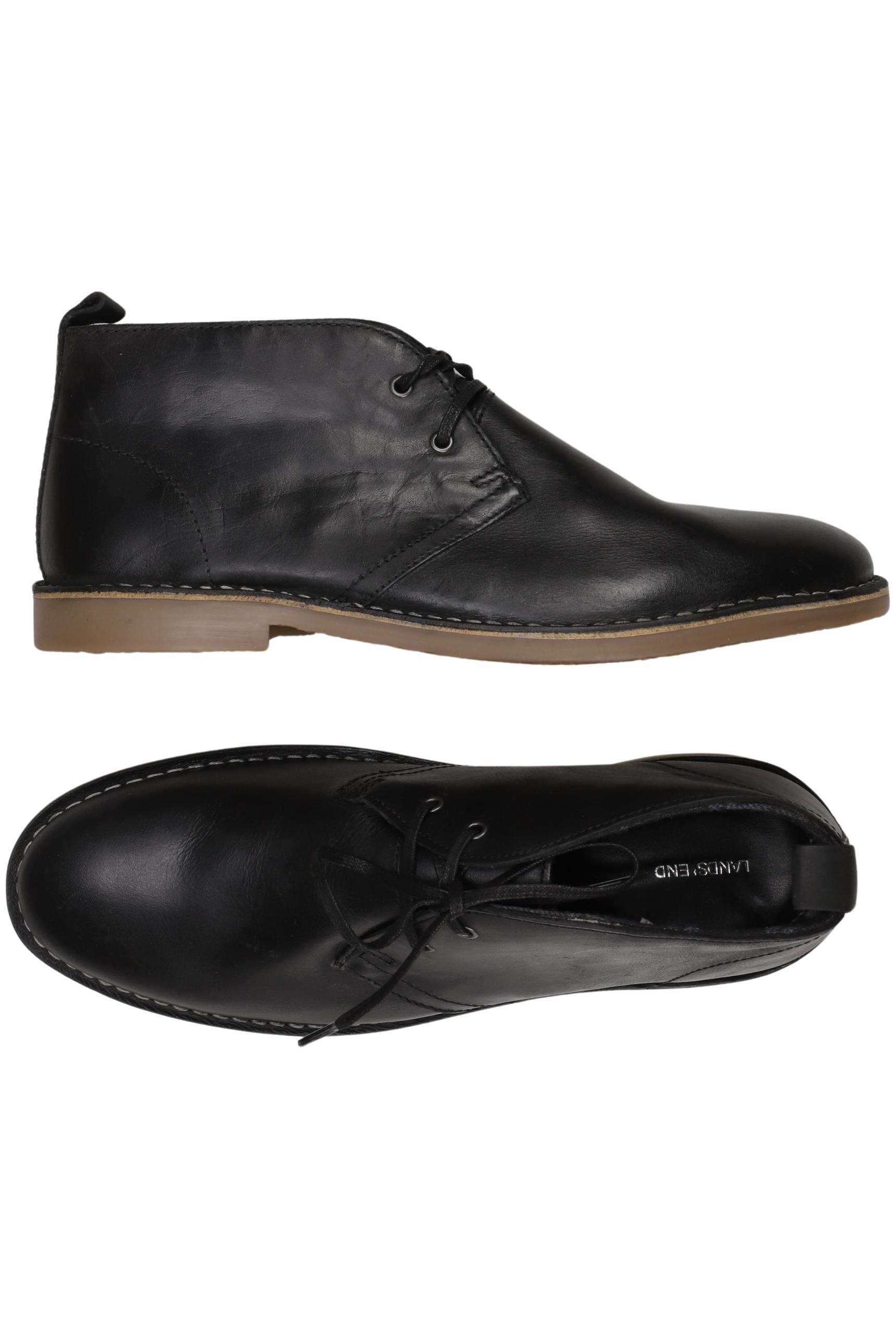 

Lands End Herren Stiefel, schwarz, Gr. 45