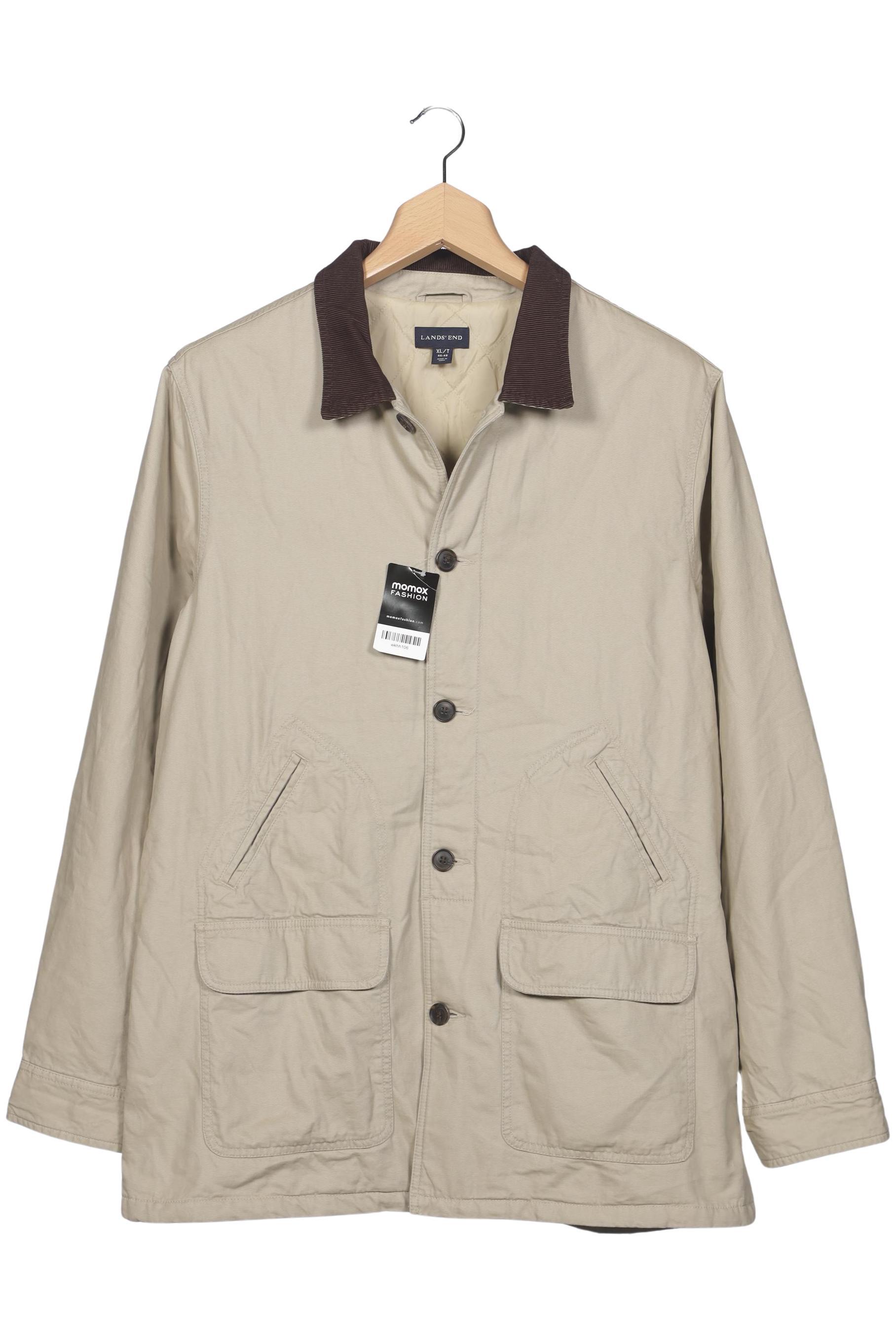 

Lands End Herren Jacke, beige, Gr. 54