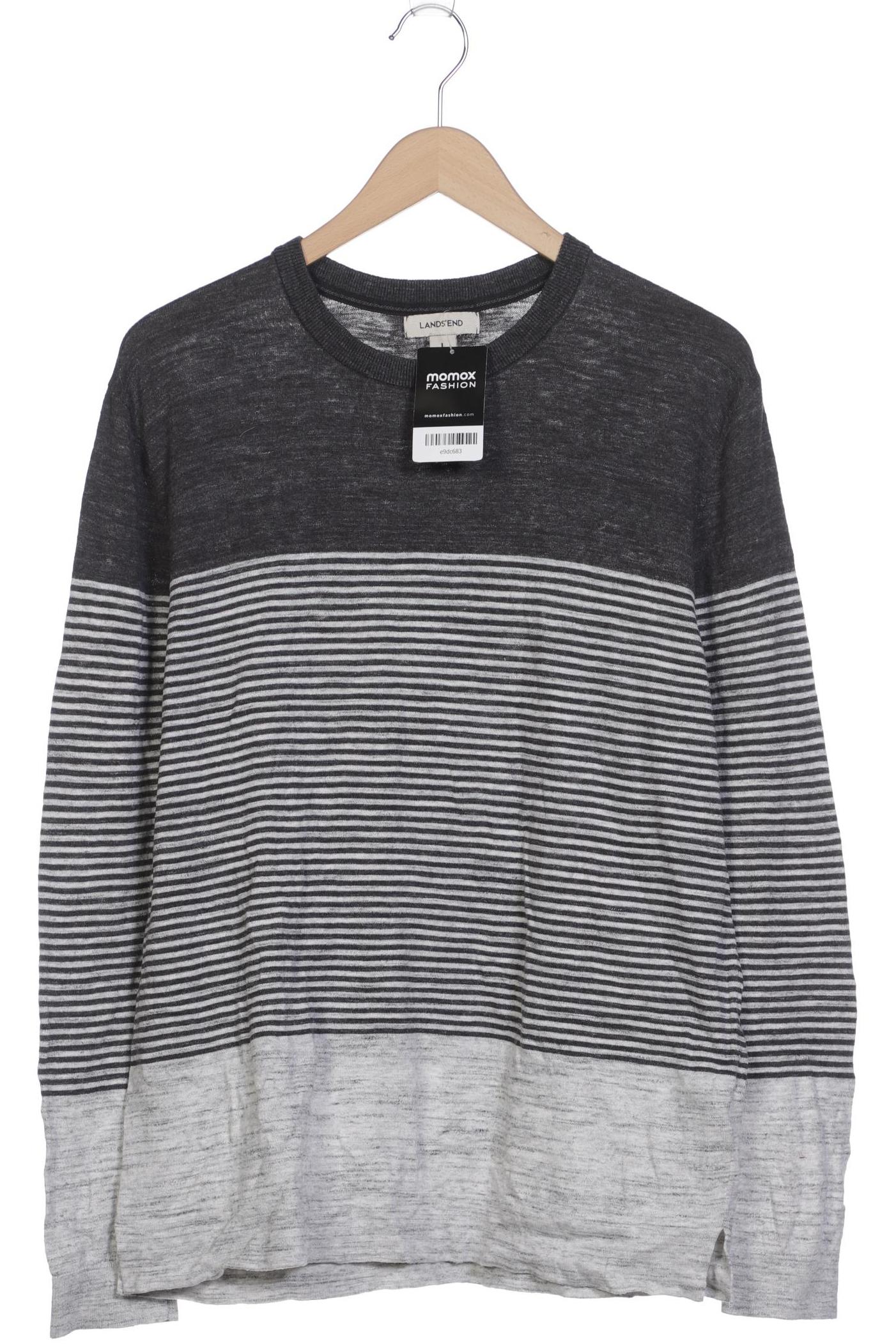 

Lands End Herren Pullover, grau, Gr. 54