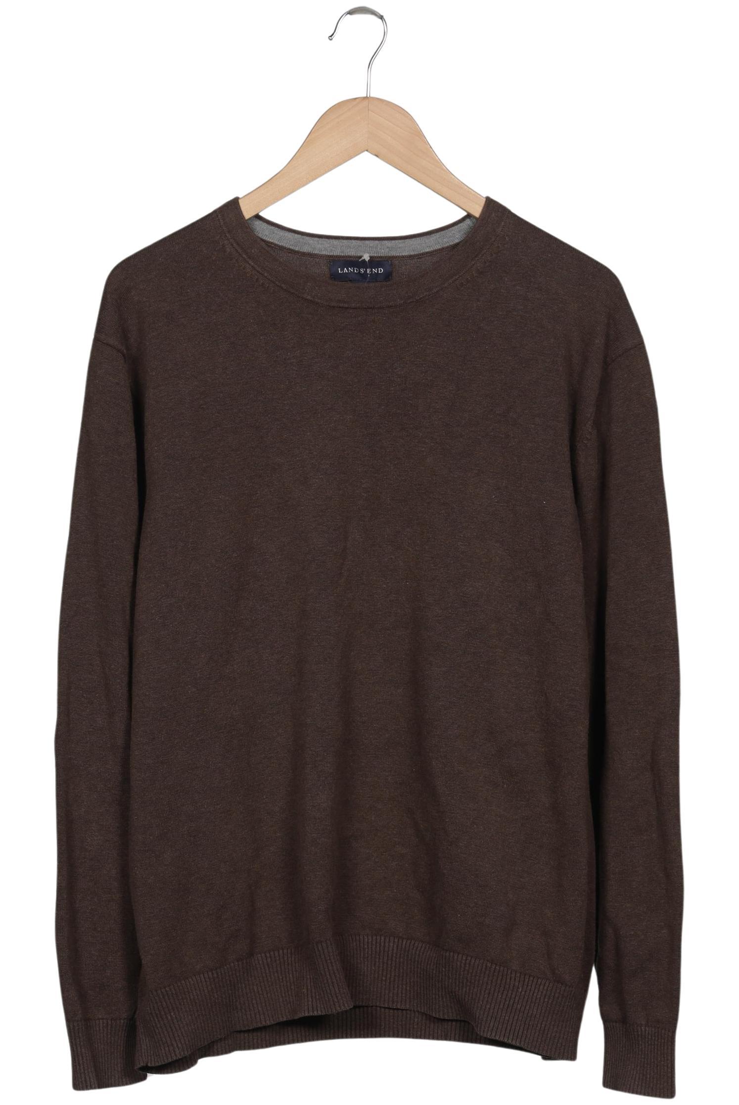 Thumbnail - Lands End Herren Pullover, braun, Gr. 54