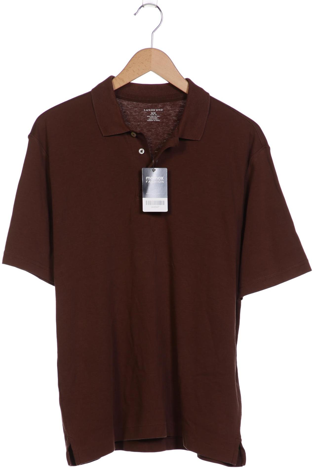 

Lands End Herren Poloshirt, braun, Gr. 48