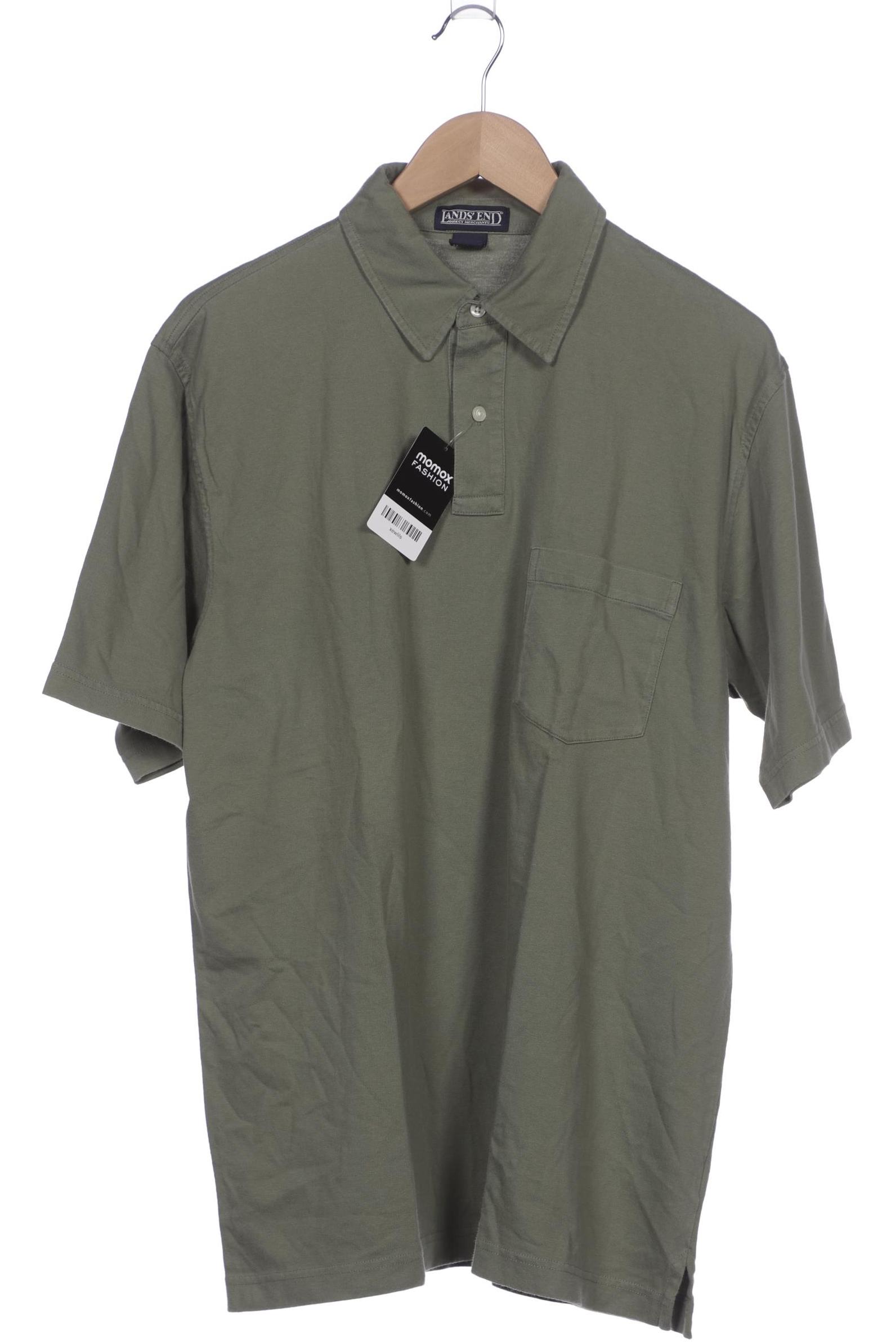 

Lands End Herren Poloshirt, grün, Gr. 52