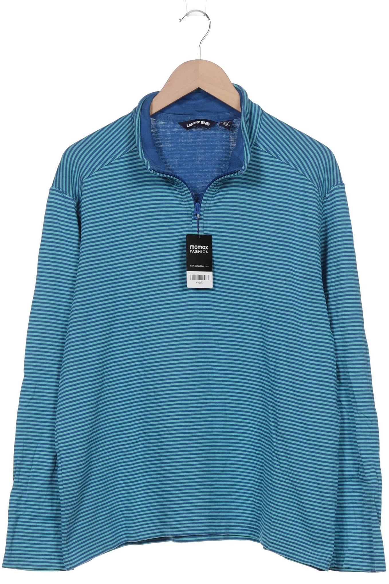 

Lands´End Herren Langarmshirt, blau