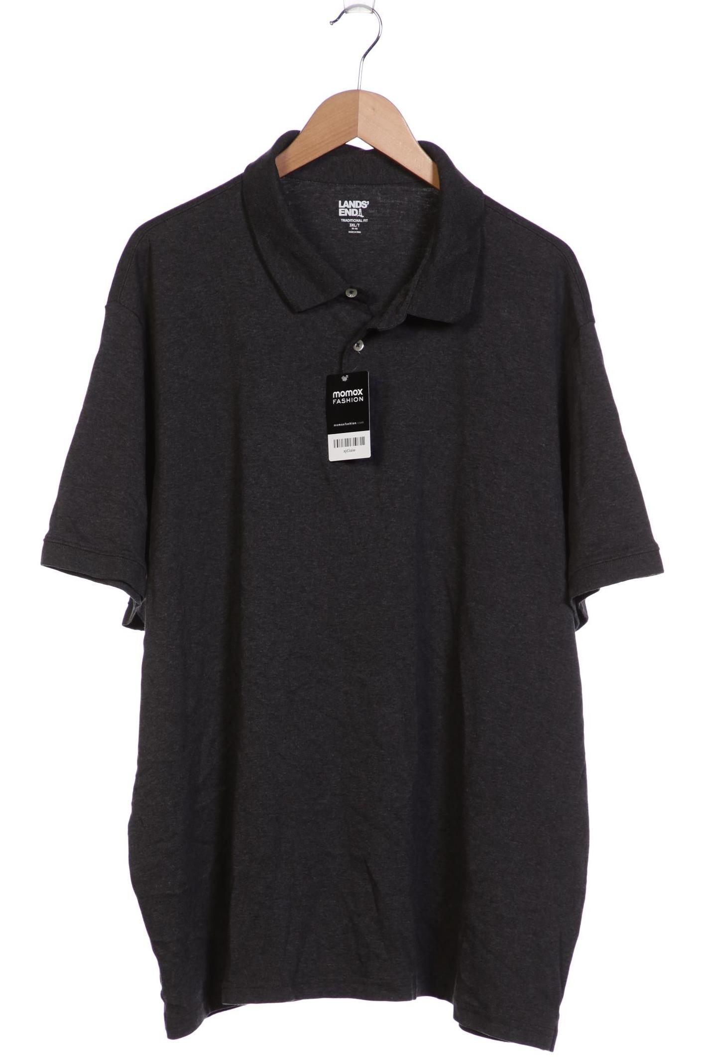 

Lands End Herren Poloshirt, grau, Gr. 58