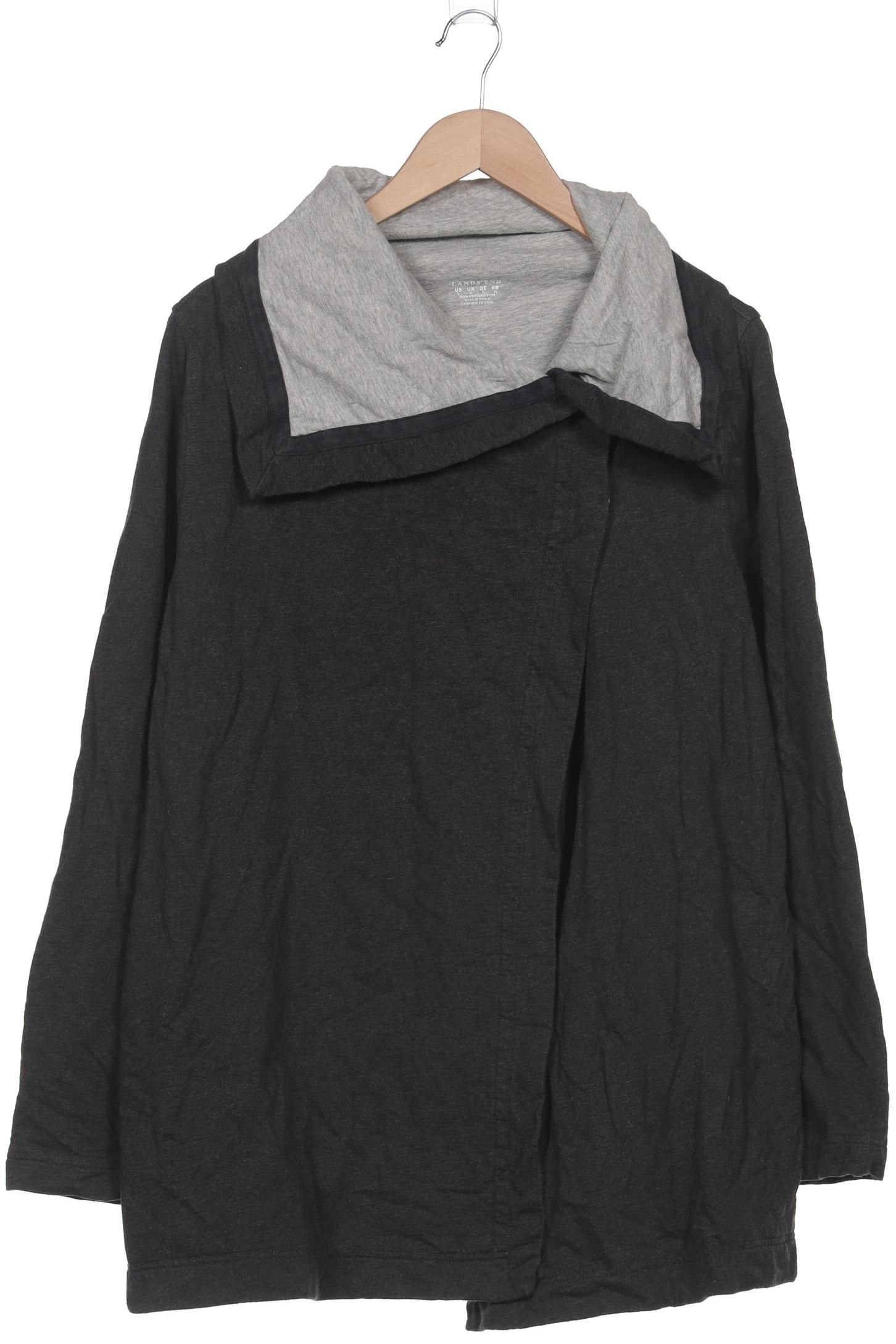 

Lands End Herren Strickjacke, grau, Gr. 52