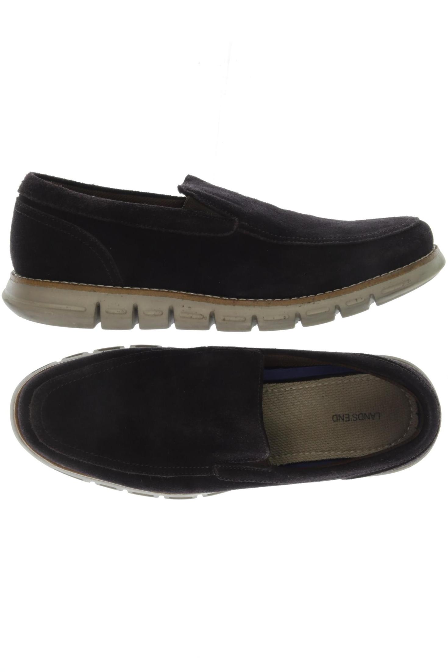 

Lands End Herren Halbschuh, braun, Gr. 41.5