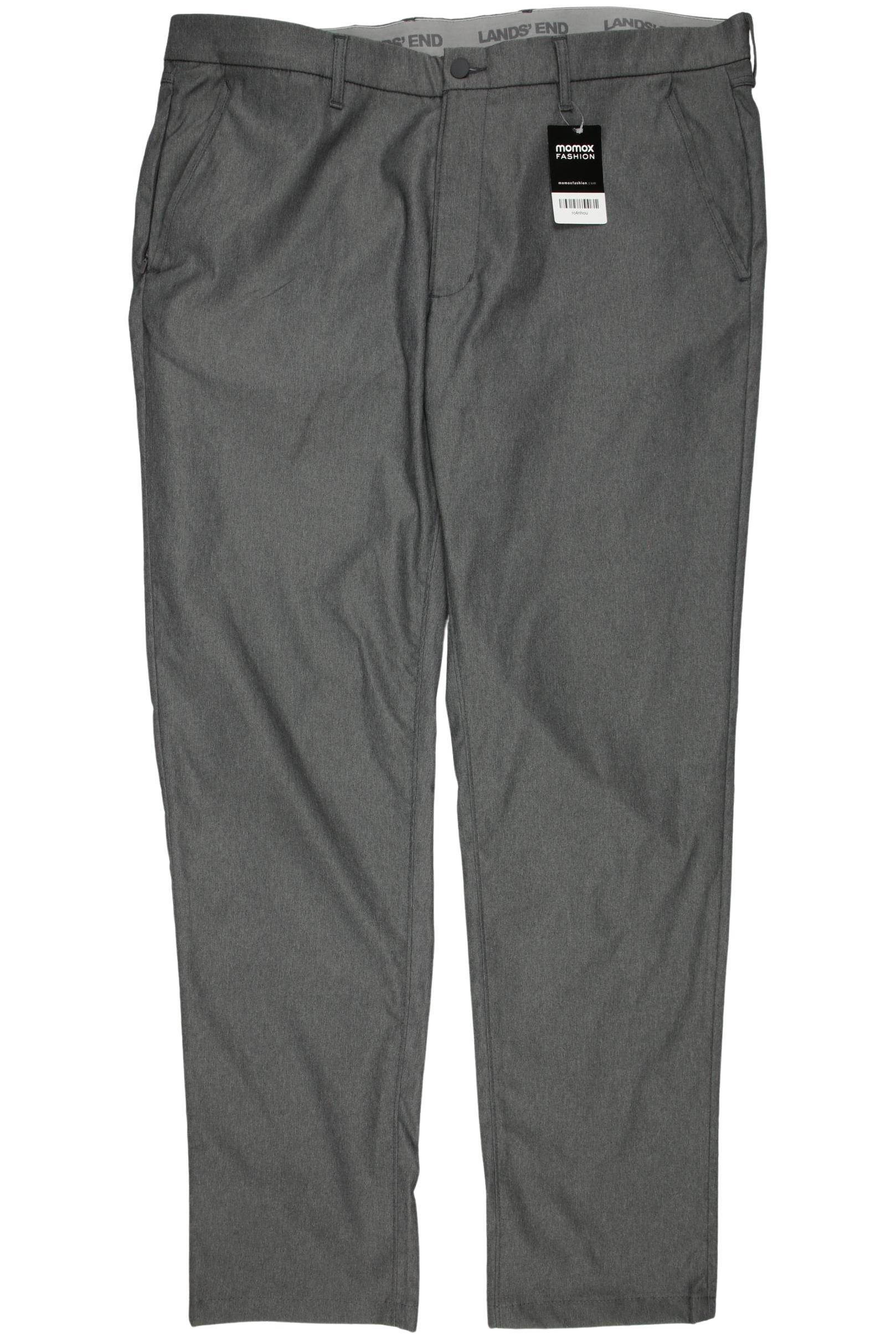 

Lands End Herren Stoffhose, grau, Gr. 58