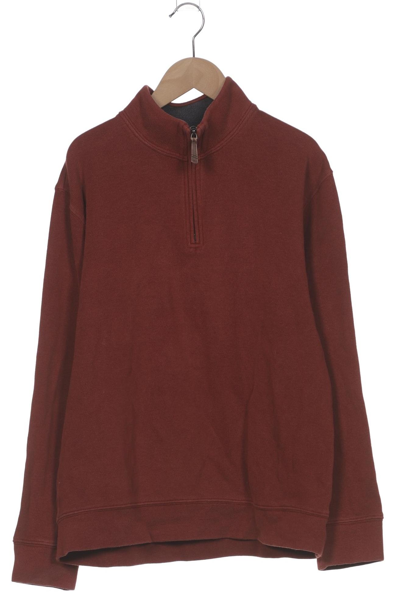

Lands End Herren Sweatshirt, bordeaux, Gr. 48